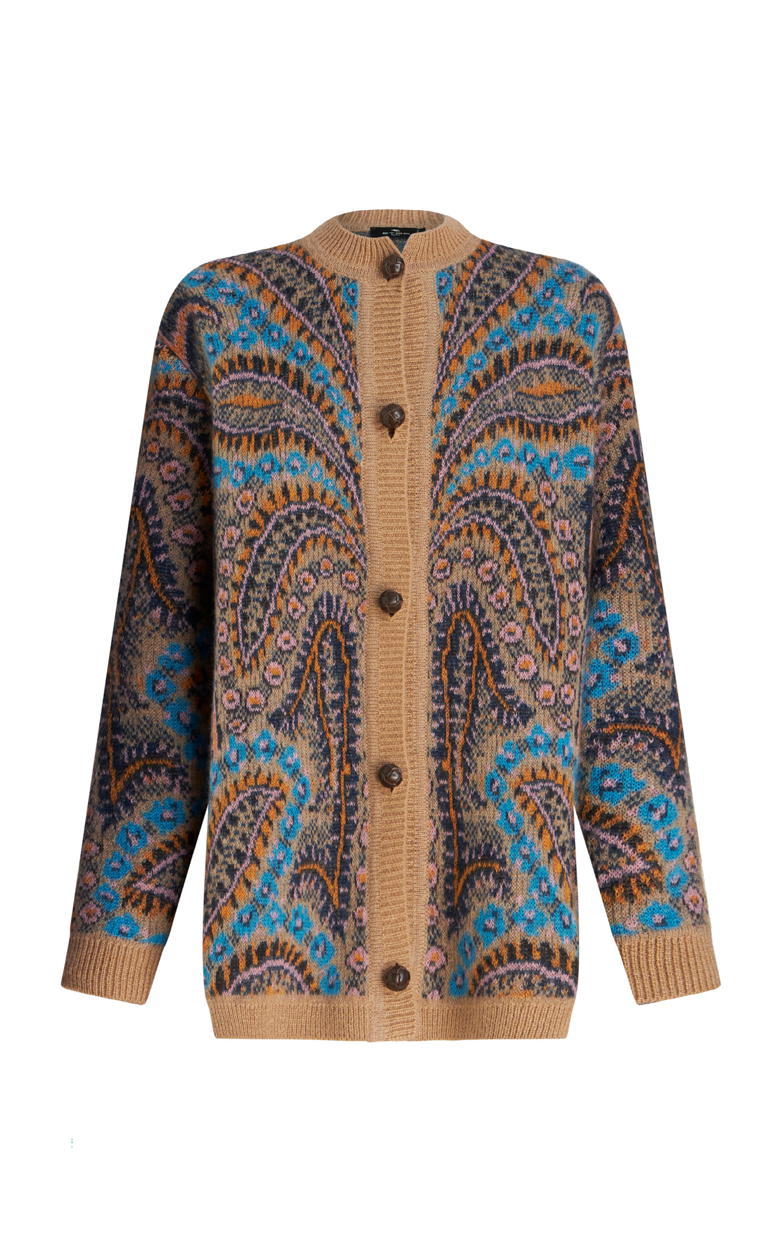 Etro Mohair-blend Cardigan In Multicolor | ModeSens