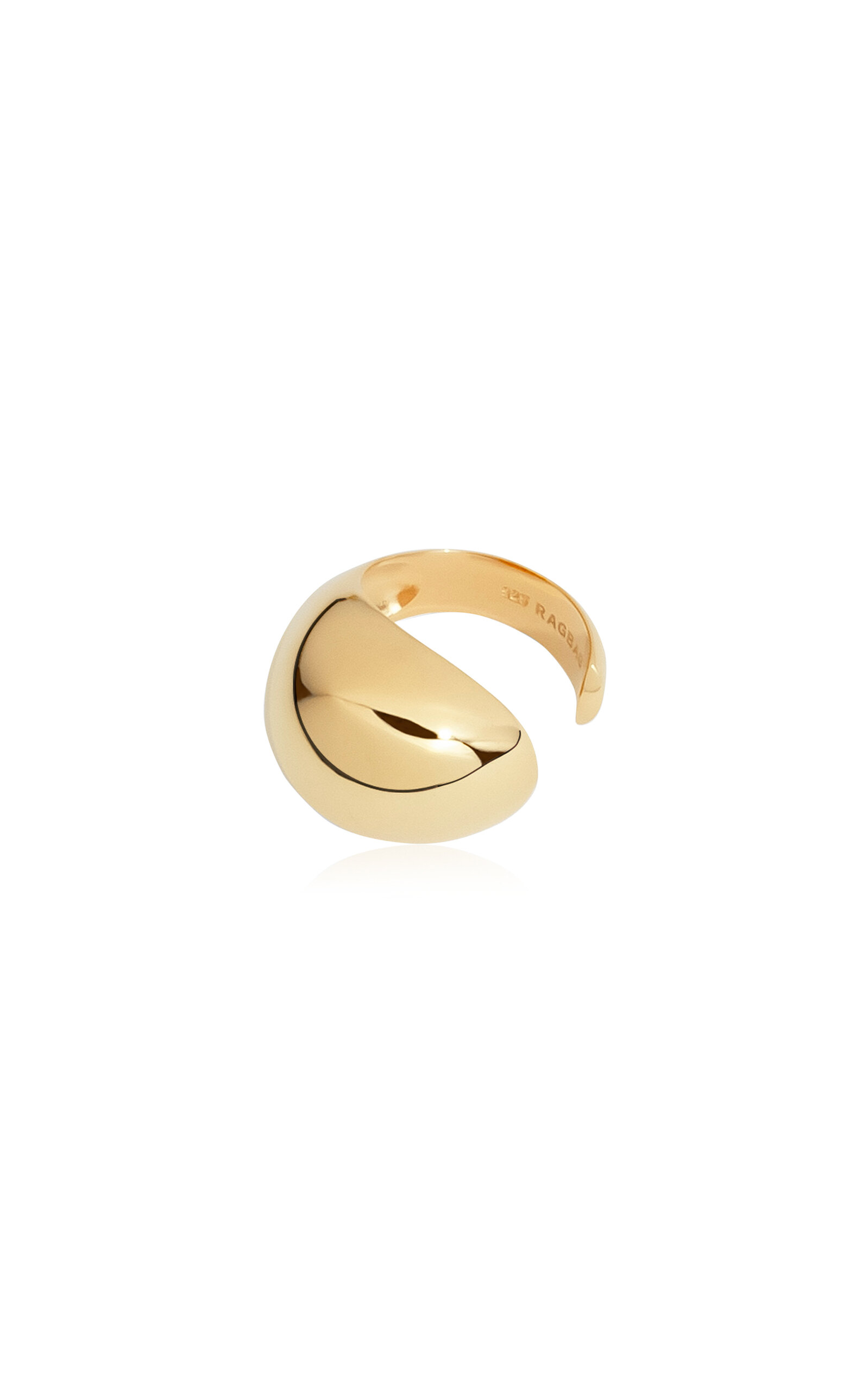 Ragbag Studio Teardrop 18k Gold-Plated Ring | Smart Closet