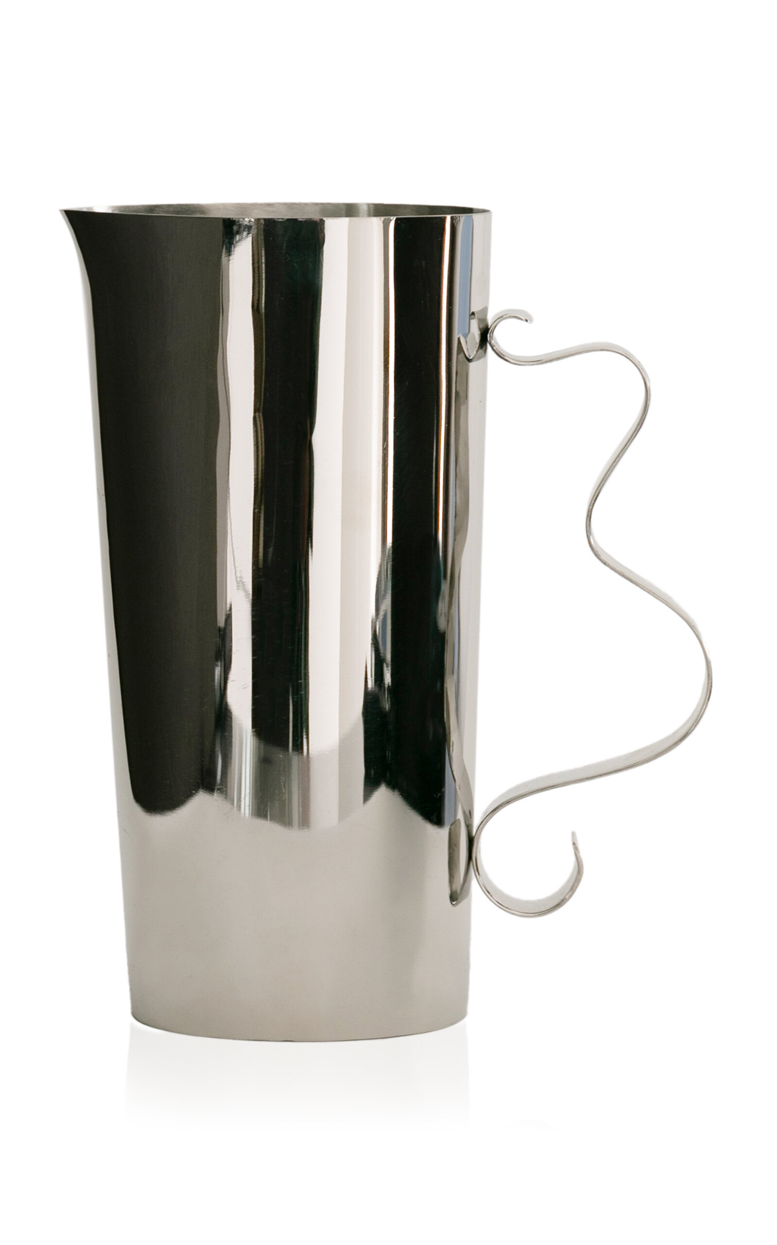 Sophie Lou Jacobsen Squiggle Stainless Steel Pitcher In Silver