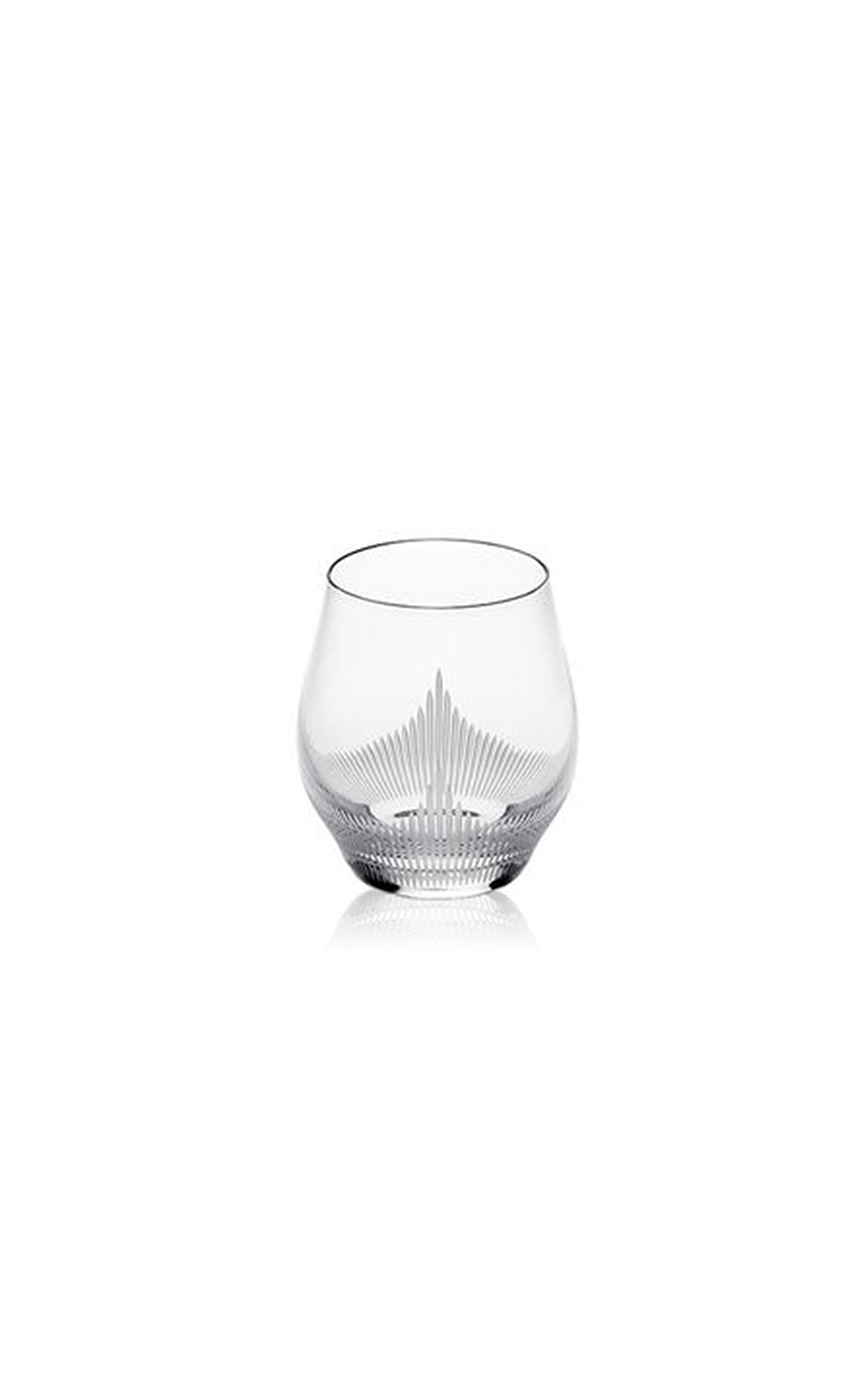 Shop Lalique 100 Points Small Crystal Glass In Clear