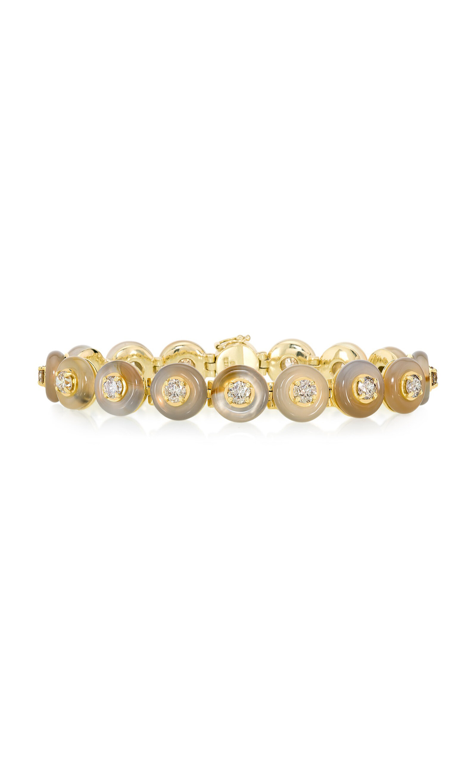 Sauer 18k Yellow Gold Armillaria Bracelet In Neutral