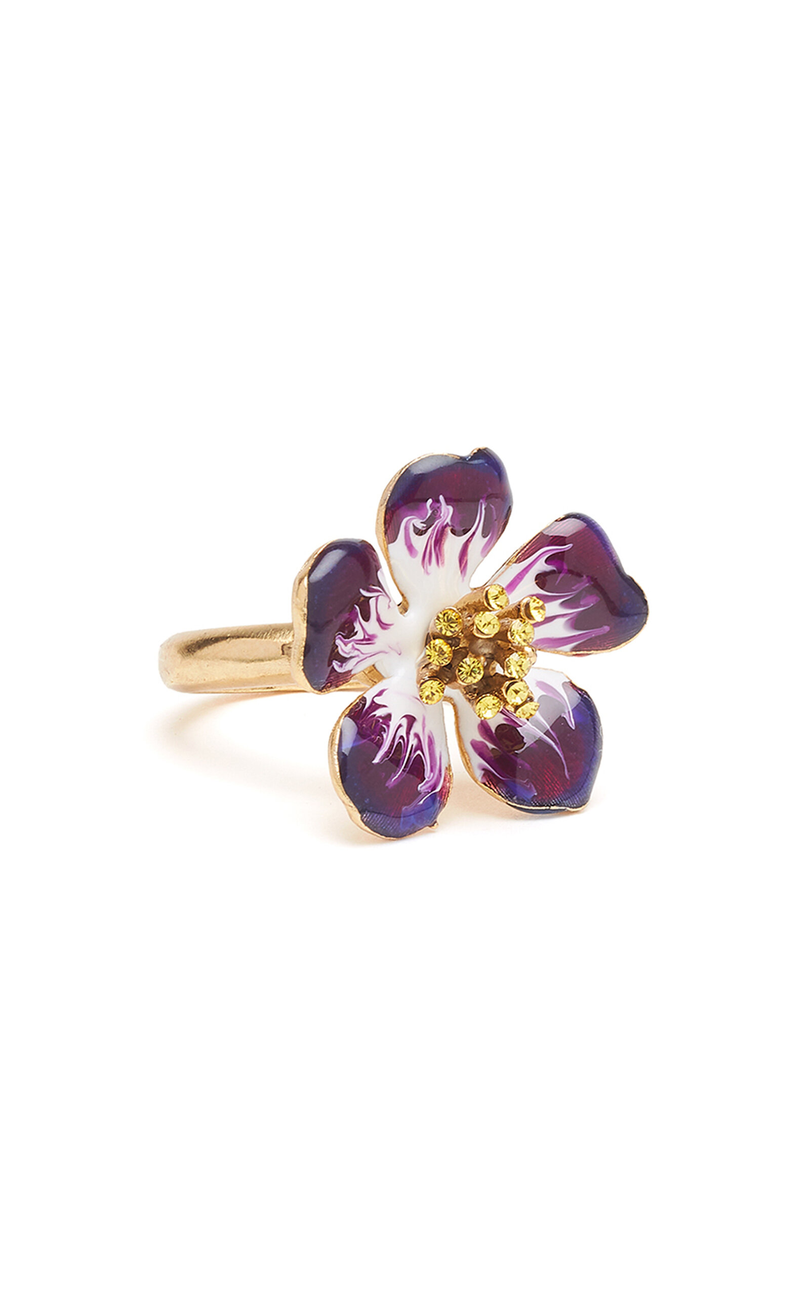 Oscar de la renta sale flower ring