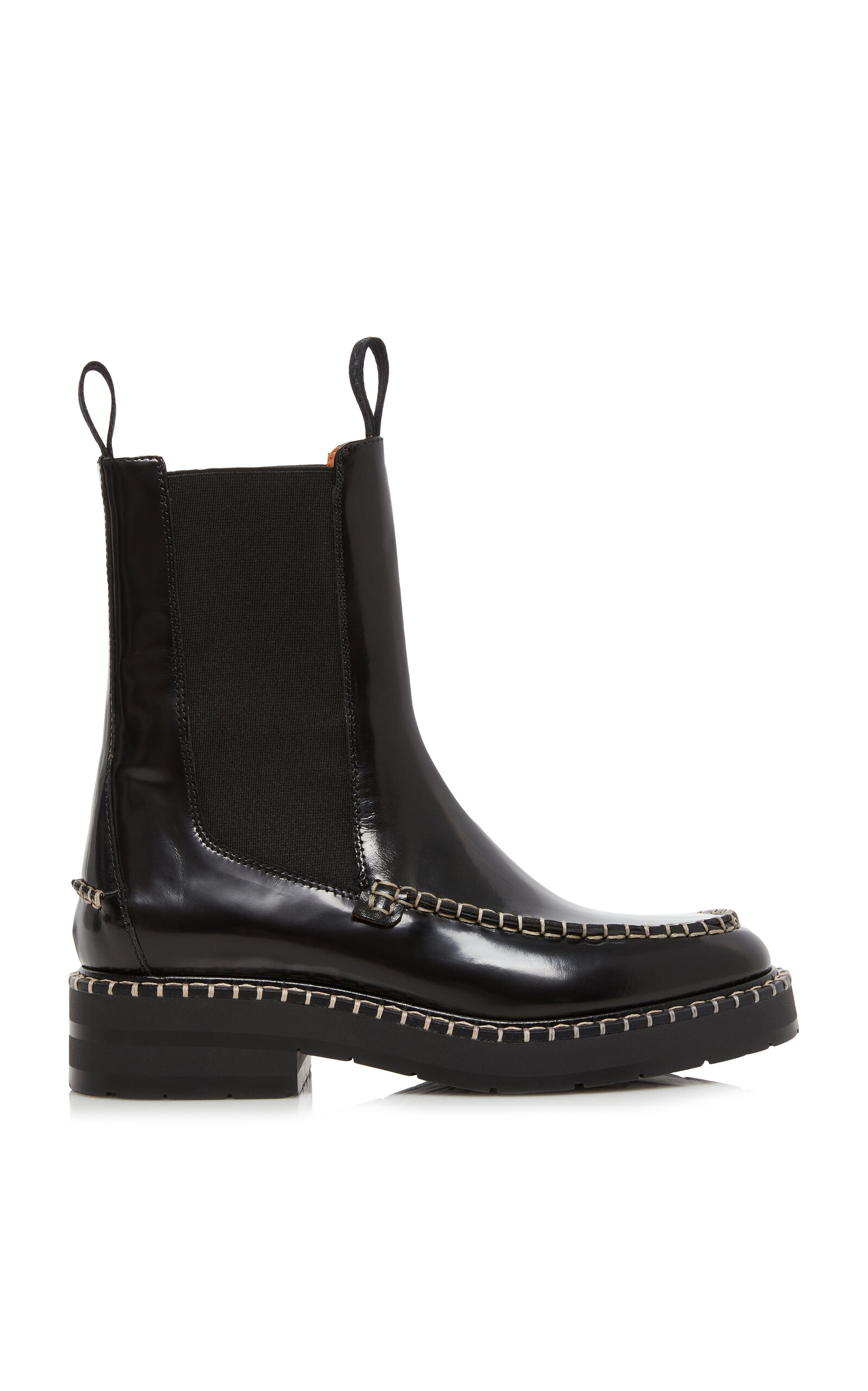 Chloé Noua Leather Ankle Boots