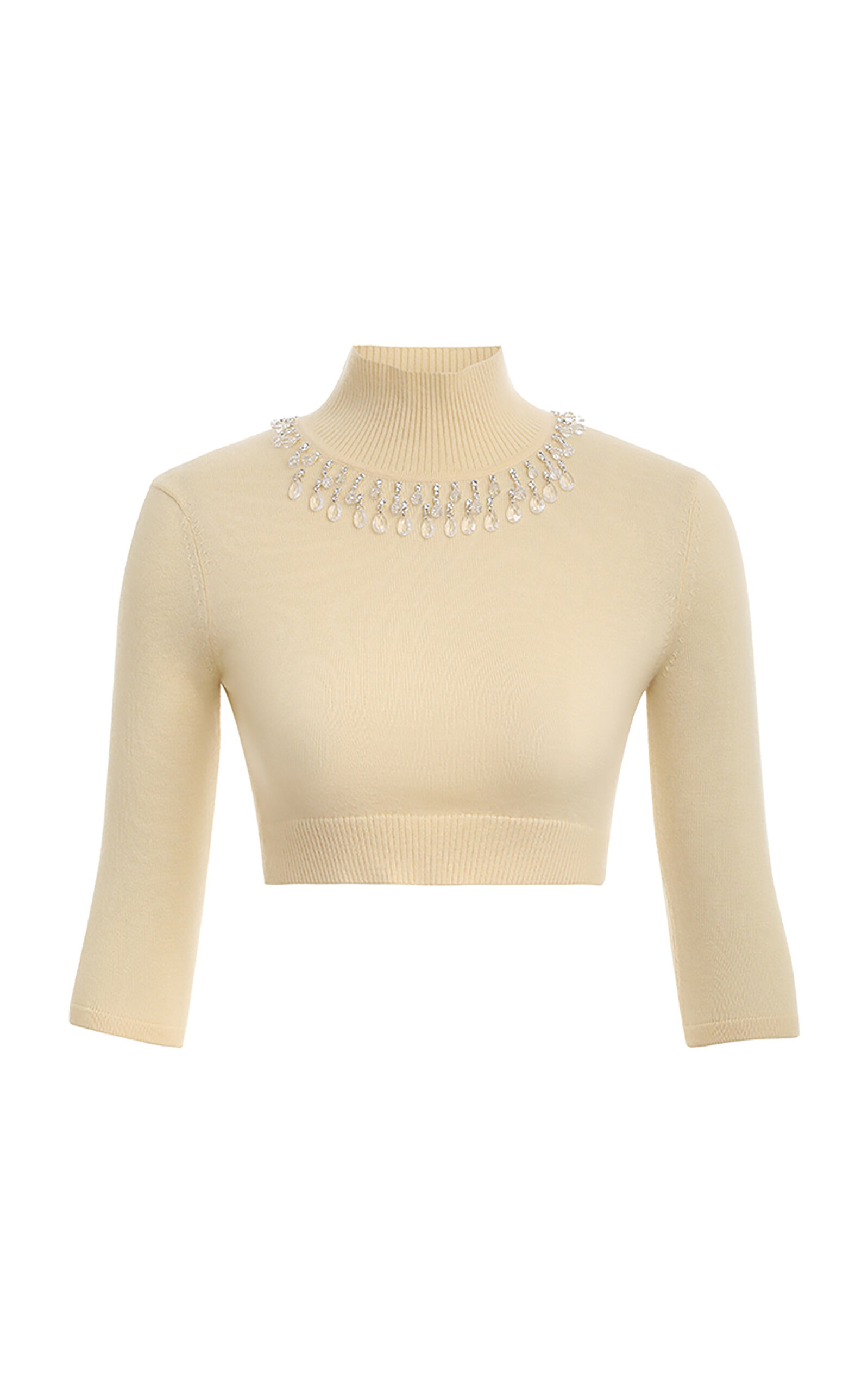 ZIMMERMANN MATCHMAKER WOOL CROPPED TOP