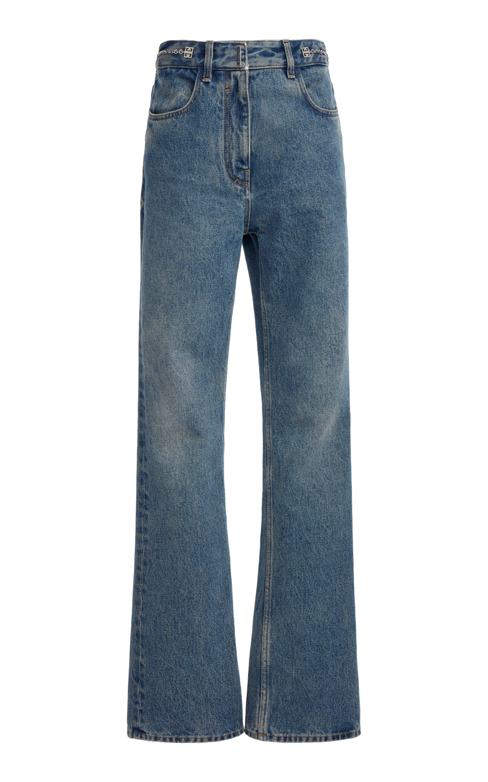 High-Rise Bootcut Jeans