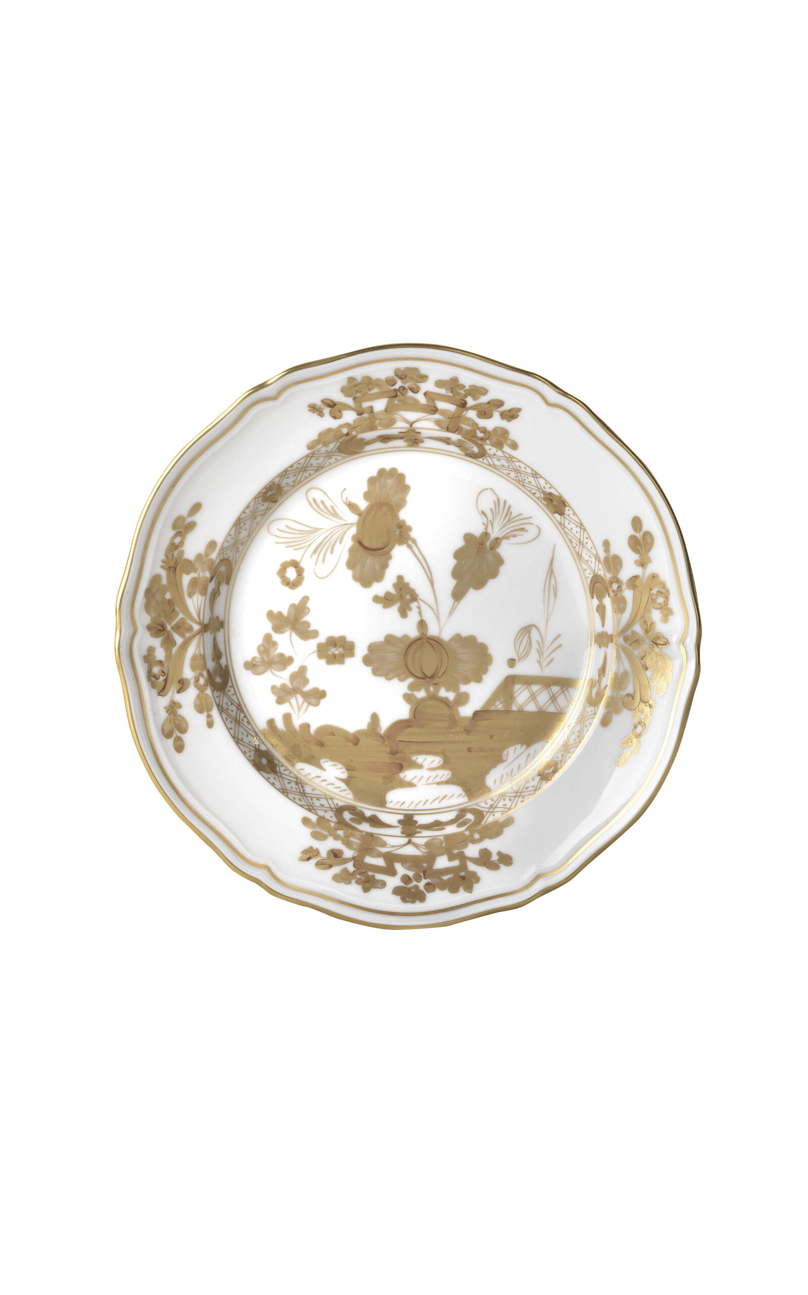 Ginori 1735 Antico Doccia Porcelain Dessert Plate In White