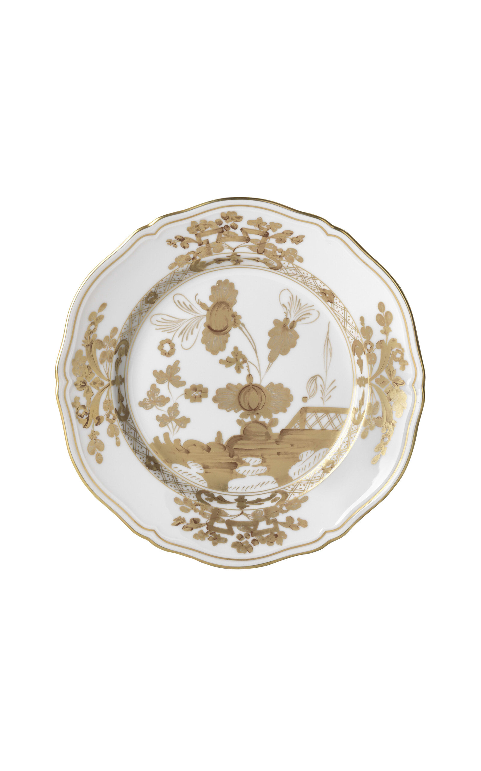 Ginori 1735 Antico Doccia Porcelain Dinner Plate In White