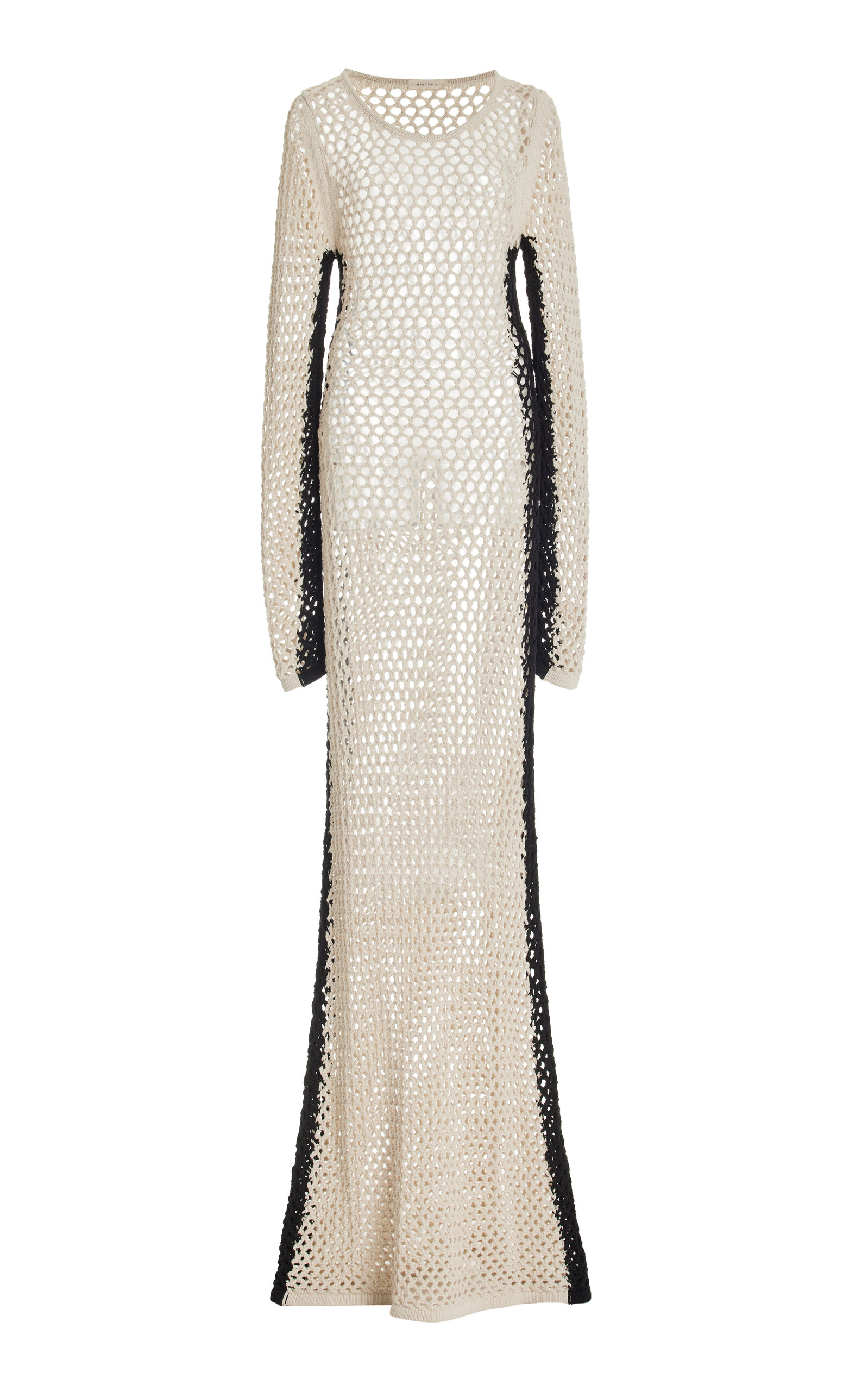 Mount Crocheted Cotton-Blend Maxi Dress