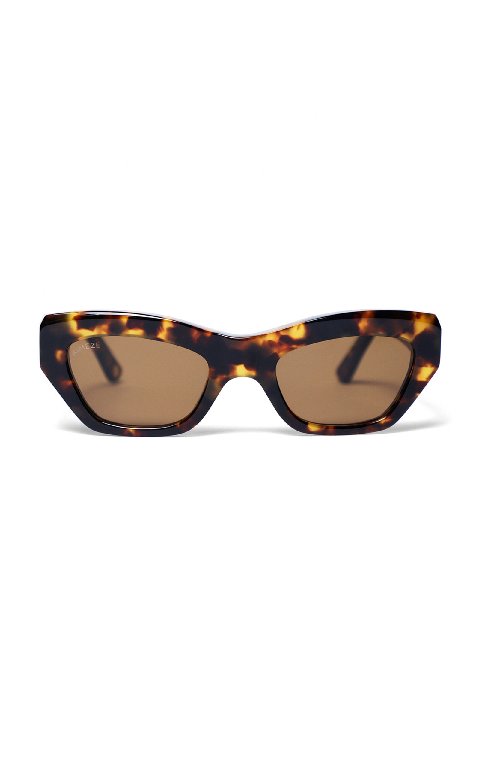 Kimeze Concept 3 Cat-eye Acetate Sunglasses In Brown