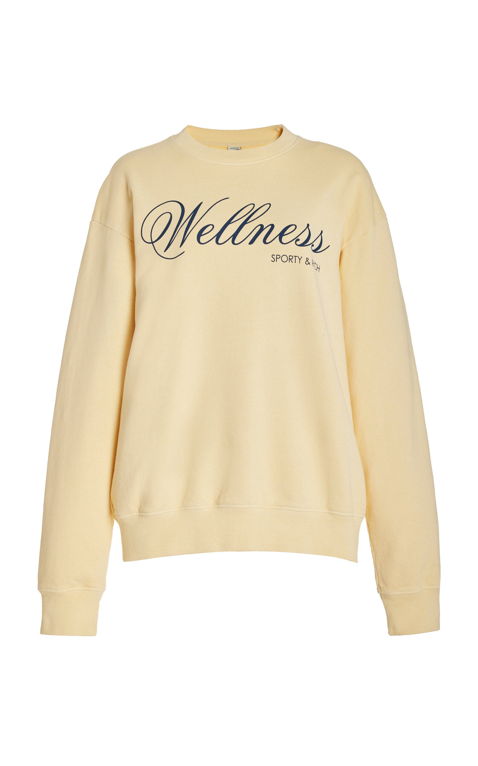 Shop Sporty And Rich Carlyle Cotton Sweatshirt In Brown