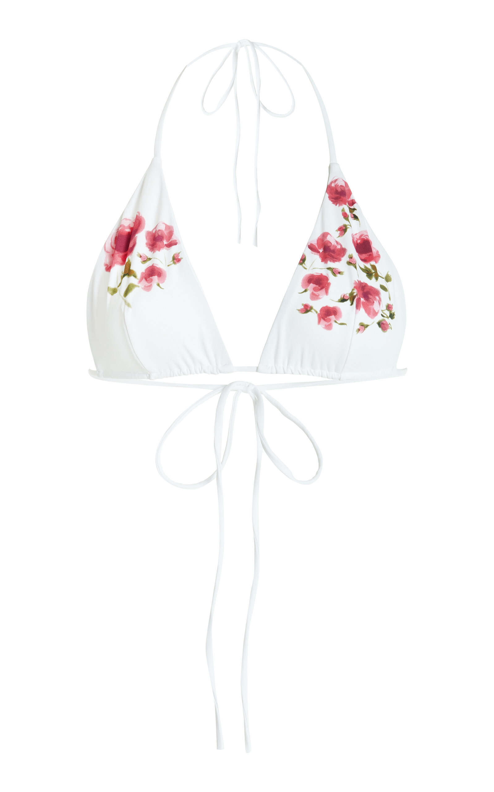 MAGDA BUTRYM FLORAL BIKINI TOP 