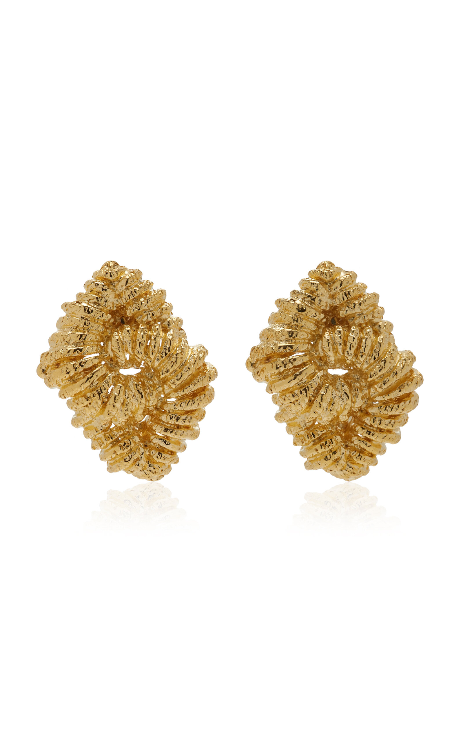 Loto 18k Gold-Plated Earrings