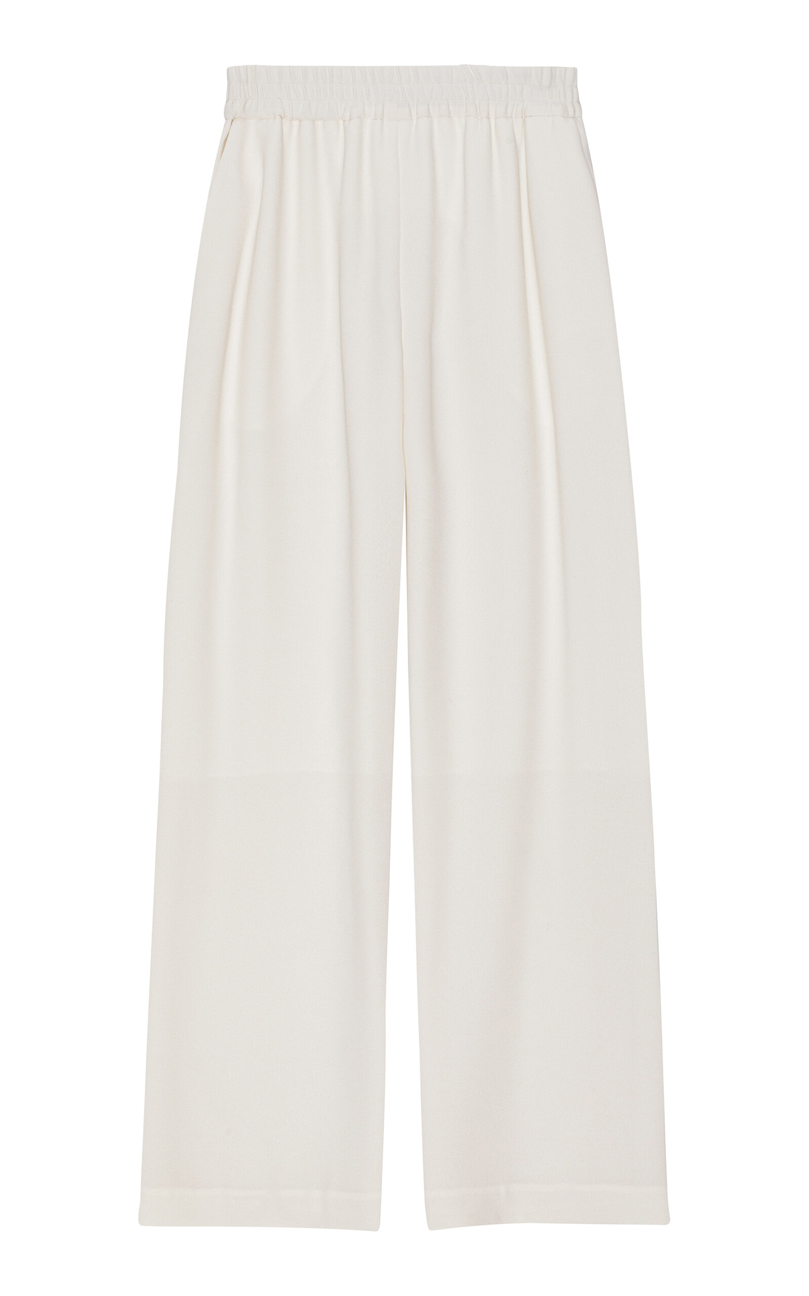 Mark Kenly Domino Tan Palmira Pants In Ivory