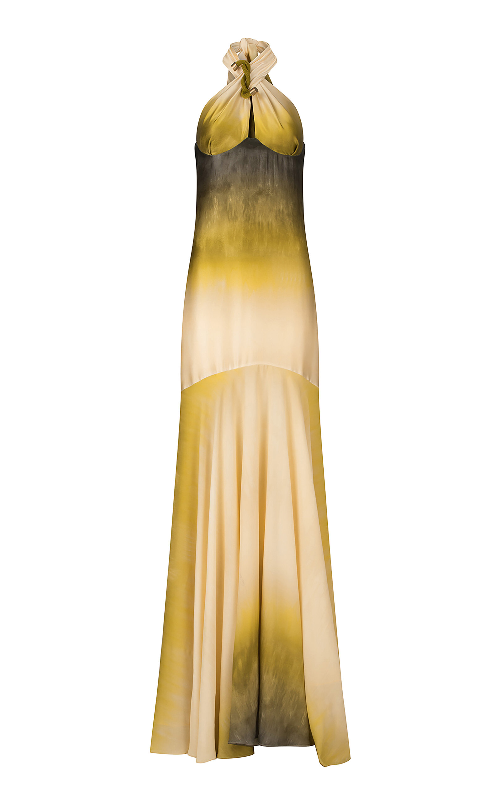 Silvia Tcherassi Oriana ruched-bodice blouse - Yellow