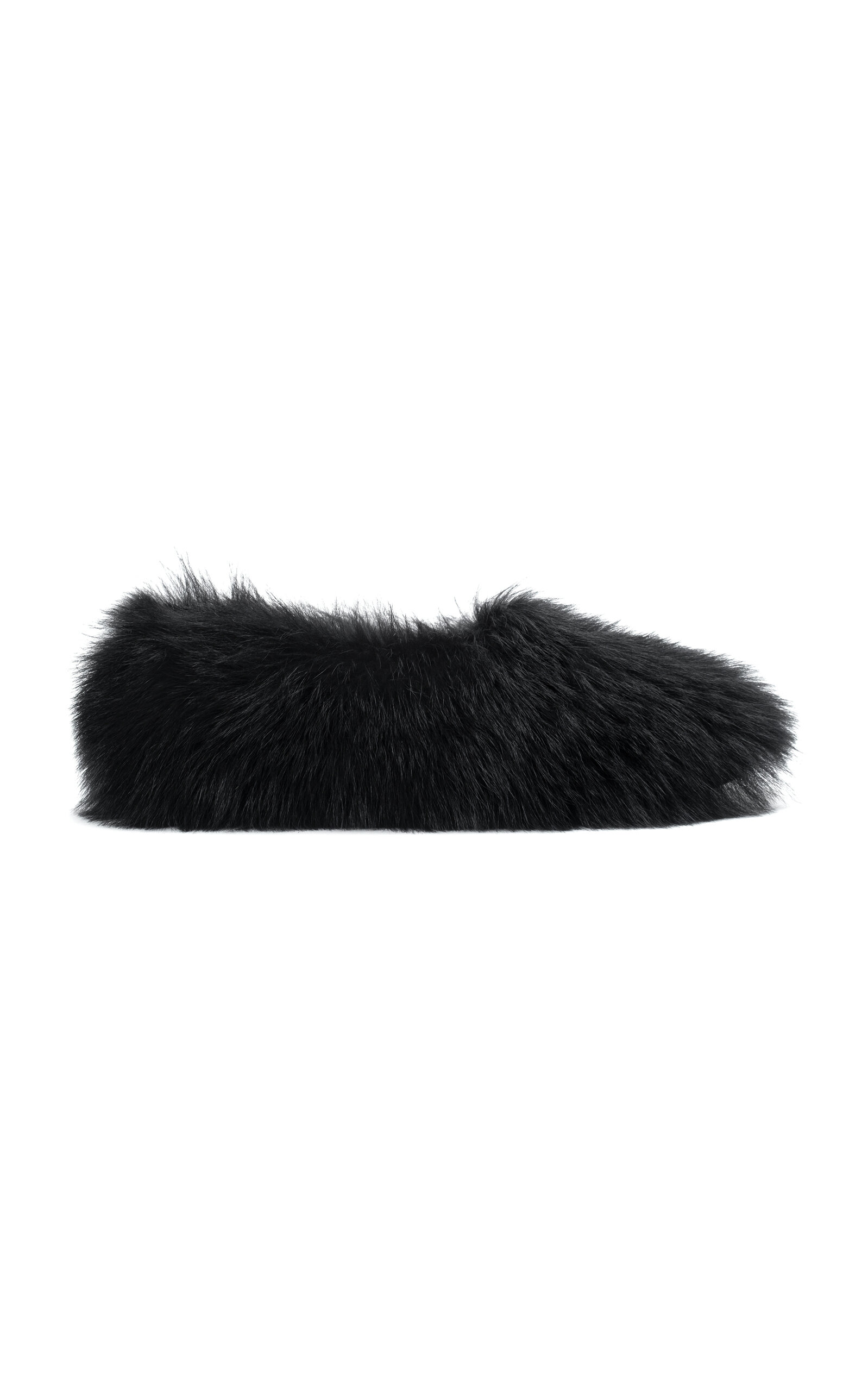 Fur Ballet Flats