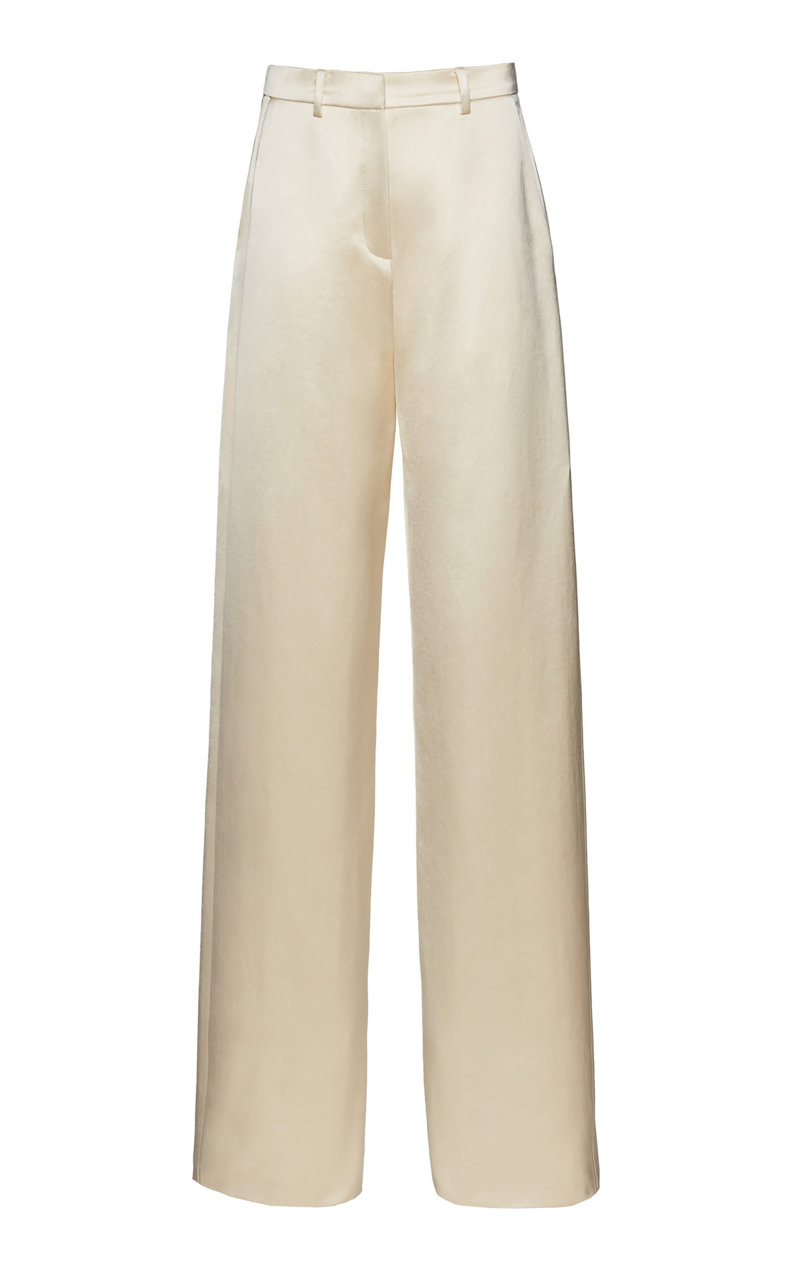 MAGDA BUTRYM TAILORED SATIN WIDE-LEG trousers