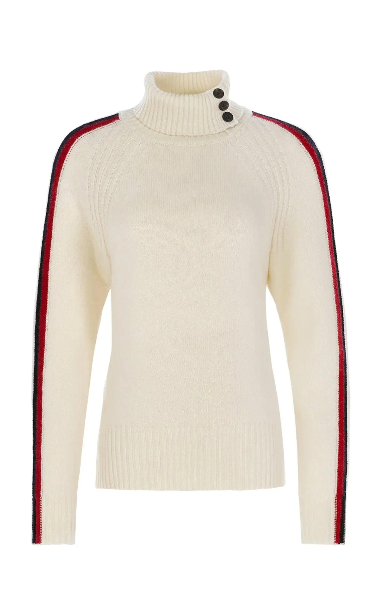 Ski Race Downhill Knit Wool-Cashmere Sweater