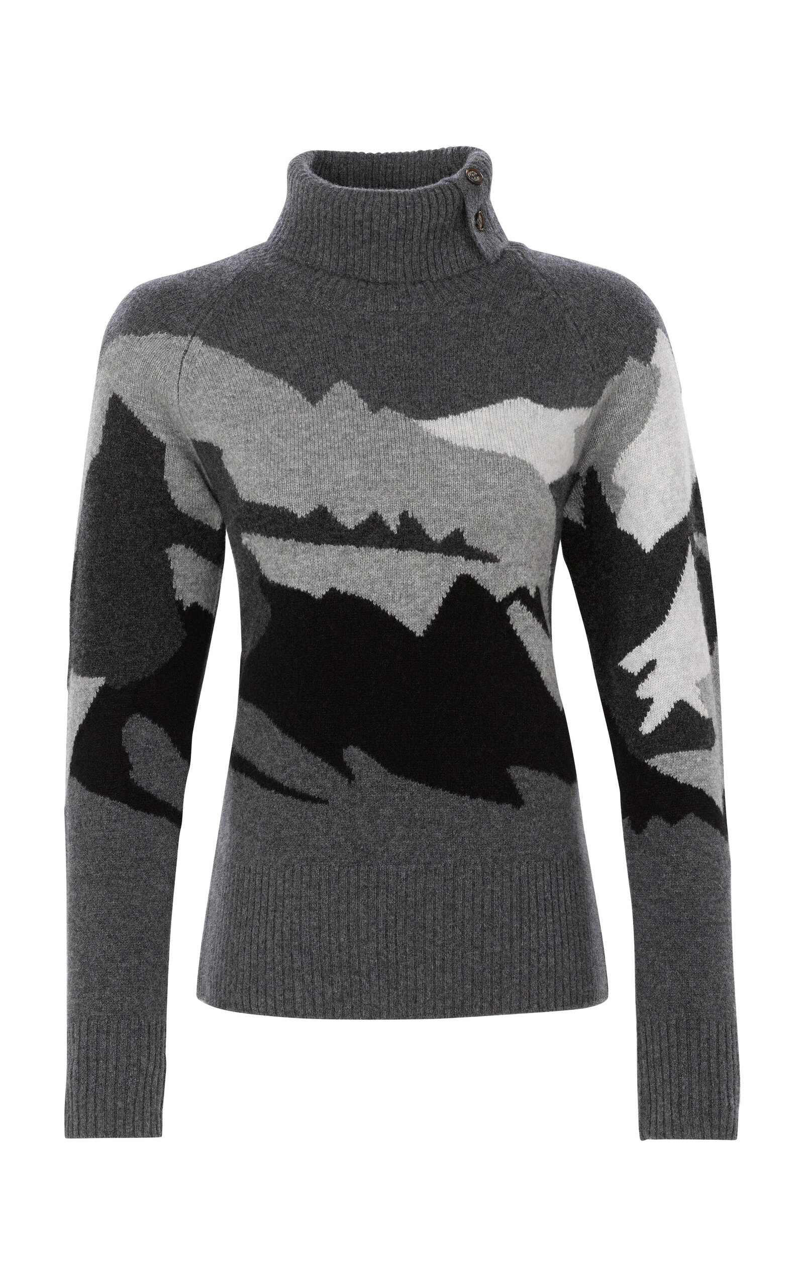 Ski Race Wasatch Knit Wool-Cashmere Sweater