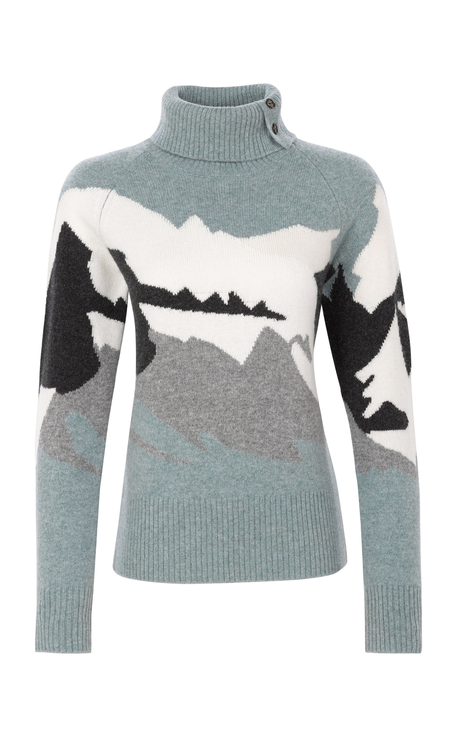 Ski Race Wasatch Knit Wool-Cashmere Sweater