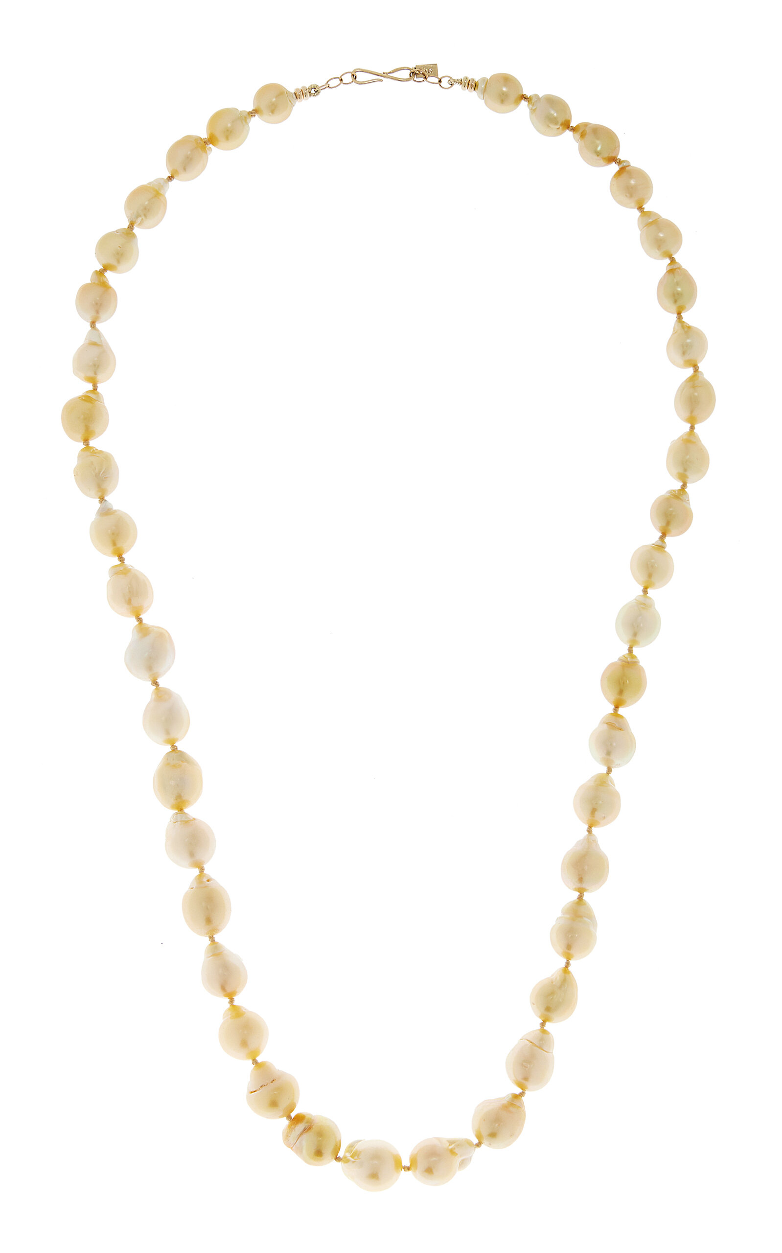 Beatrice 14K Yellow Gold Baroque Pearl Necklace