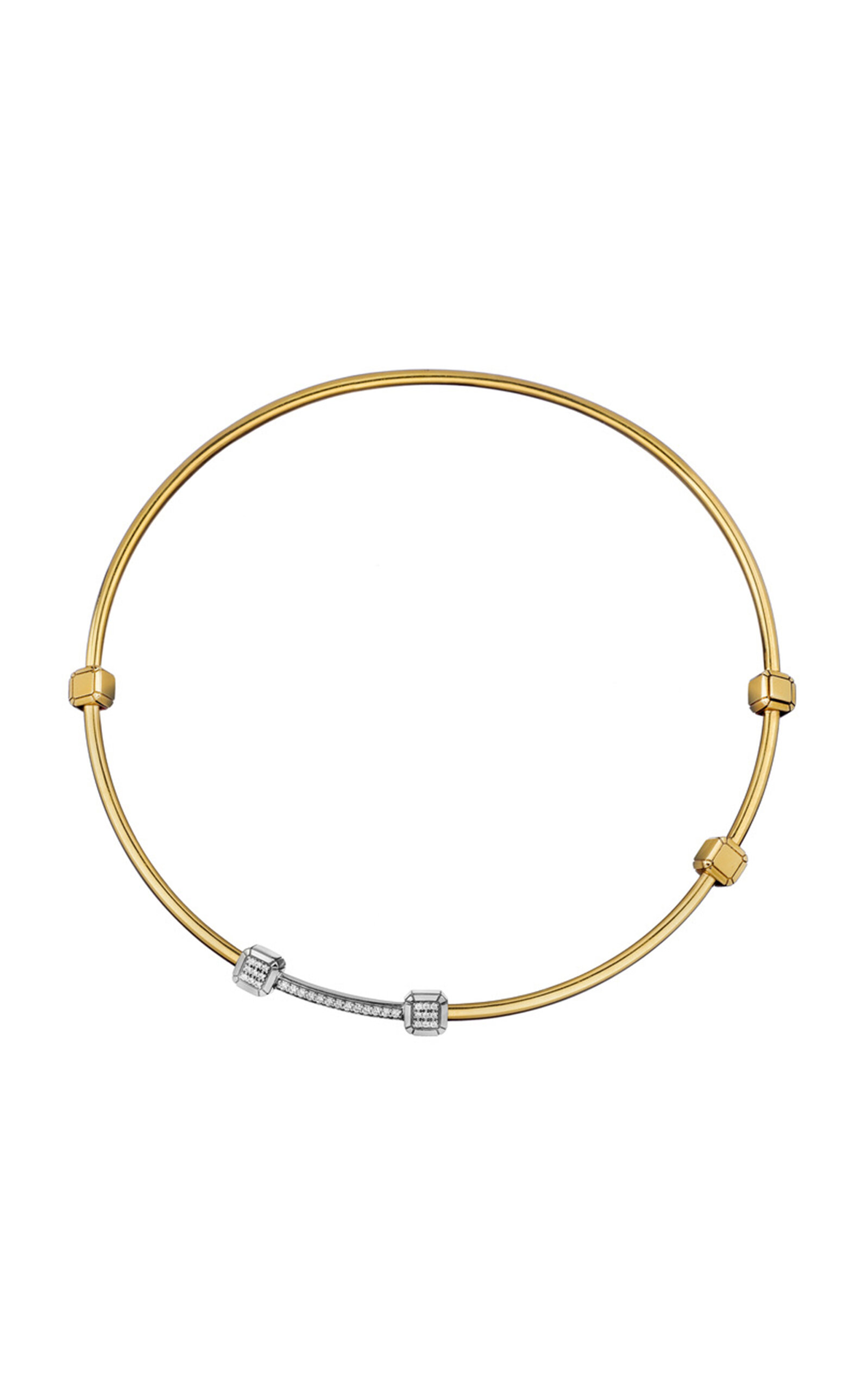 Ninety 18K White and Yellow Gold Necklace