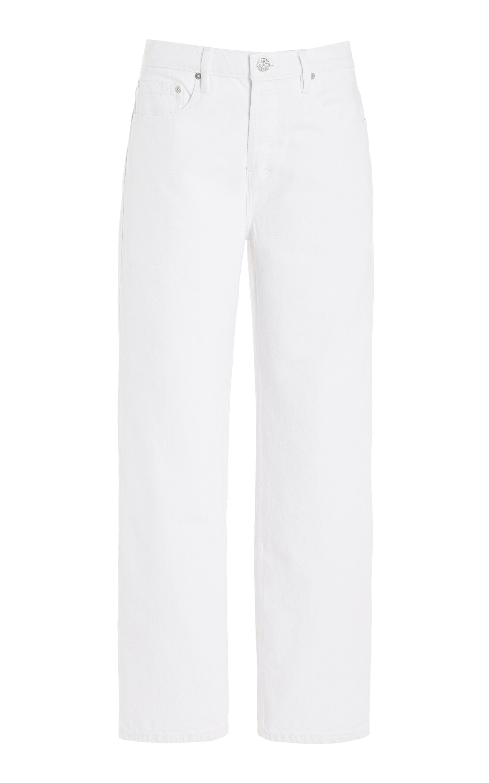 The Slouchy Rigid Low-Rise Straight-Leg Jeans