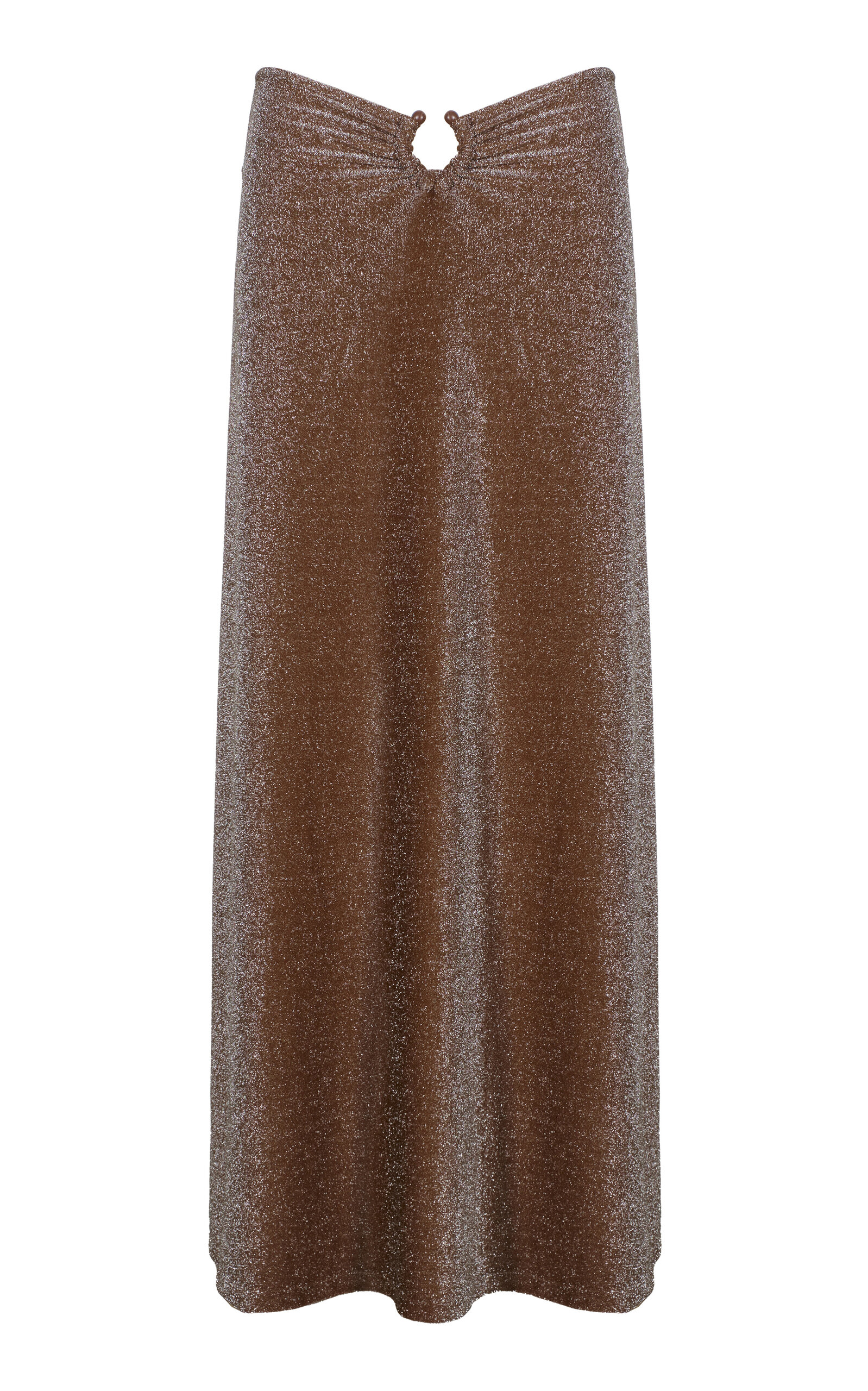 JOHANNA ORTIZ RAINSTORM GLITTERED MAXI SKIRT