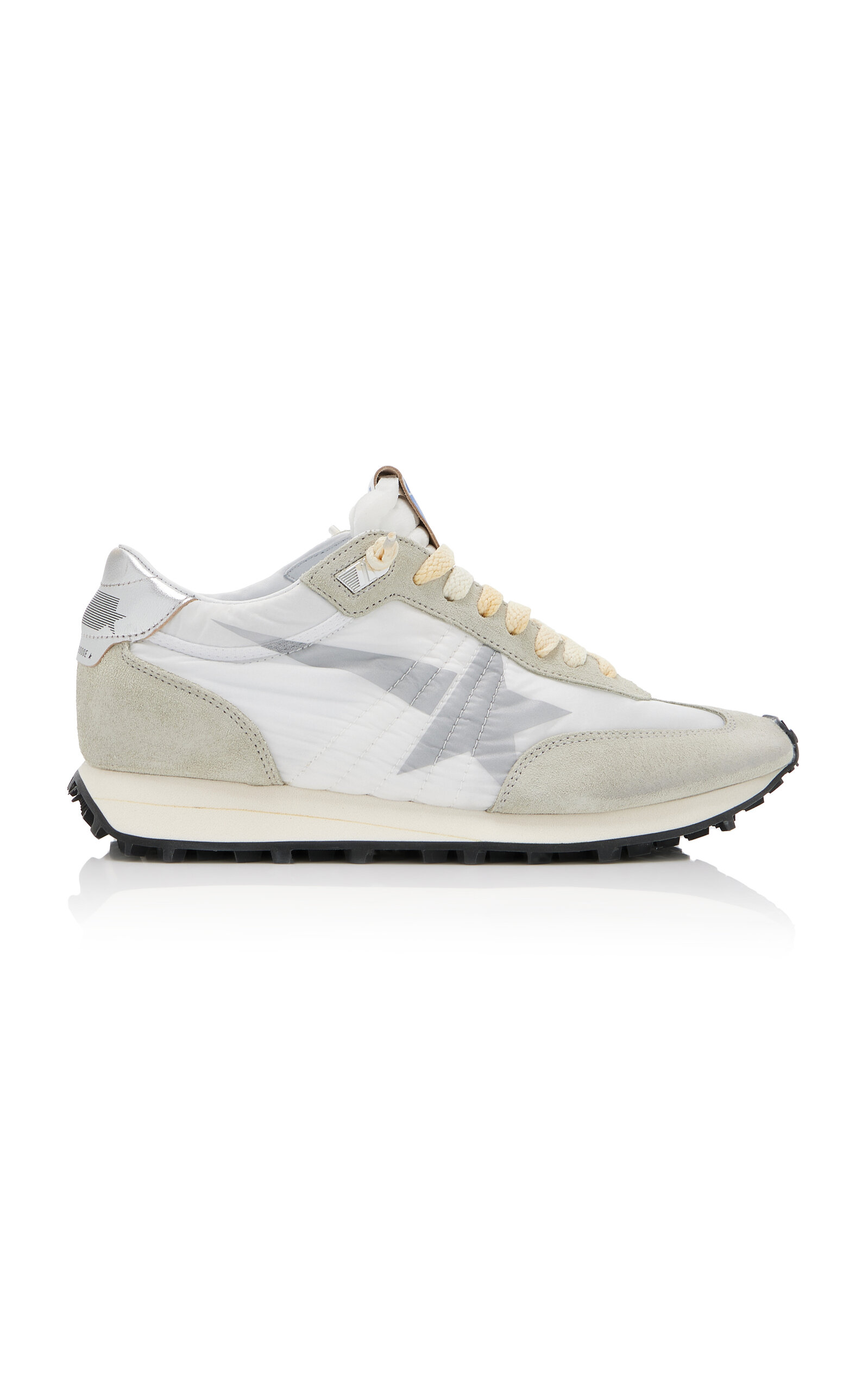 Shop Golden Goose Running Marathon Nylon Sneakers In White