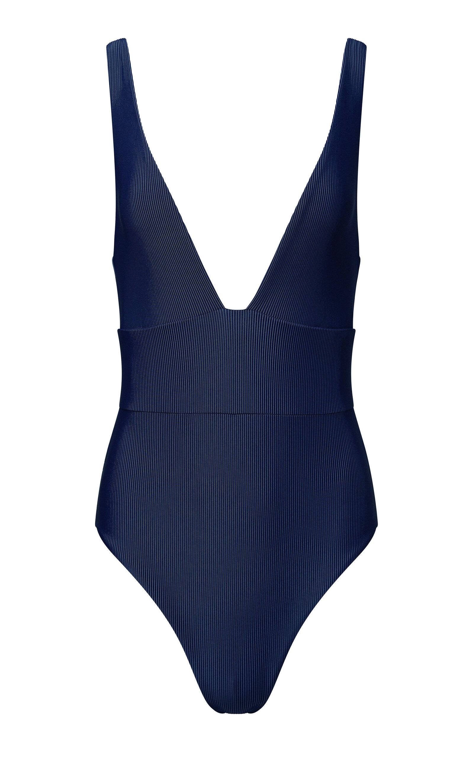 Iris Plunged One-Piece Swimsuit