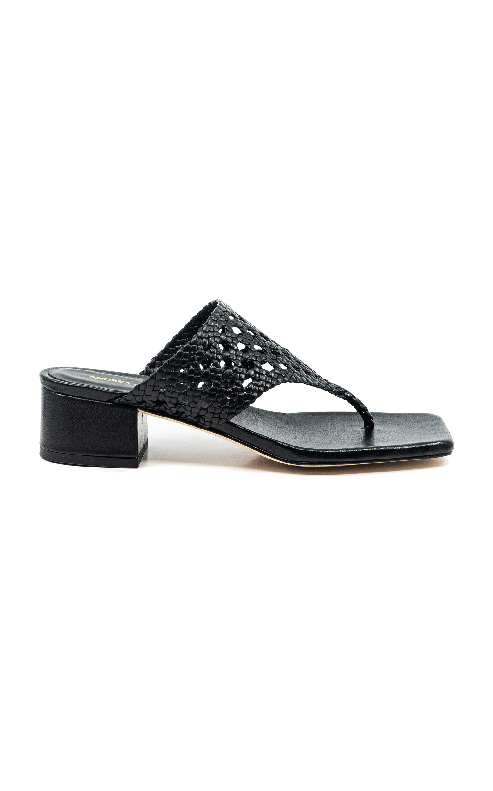 Andrea Gomez Brenda Woven Leather Sandals | Smart Closet