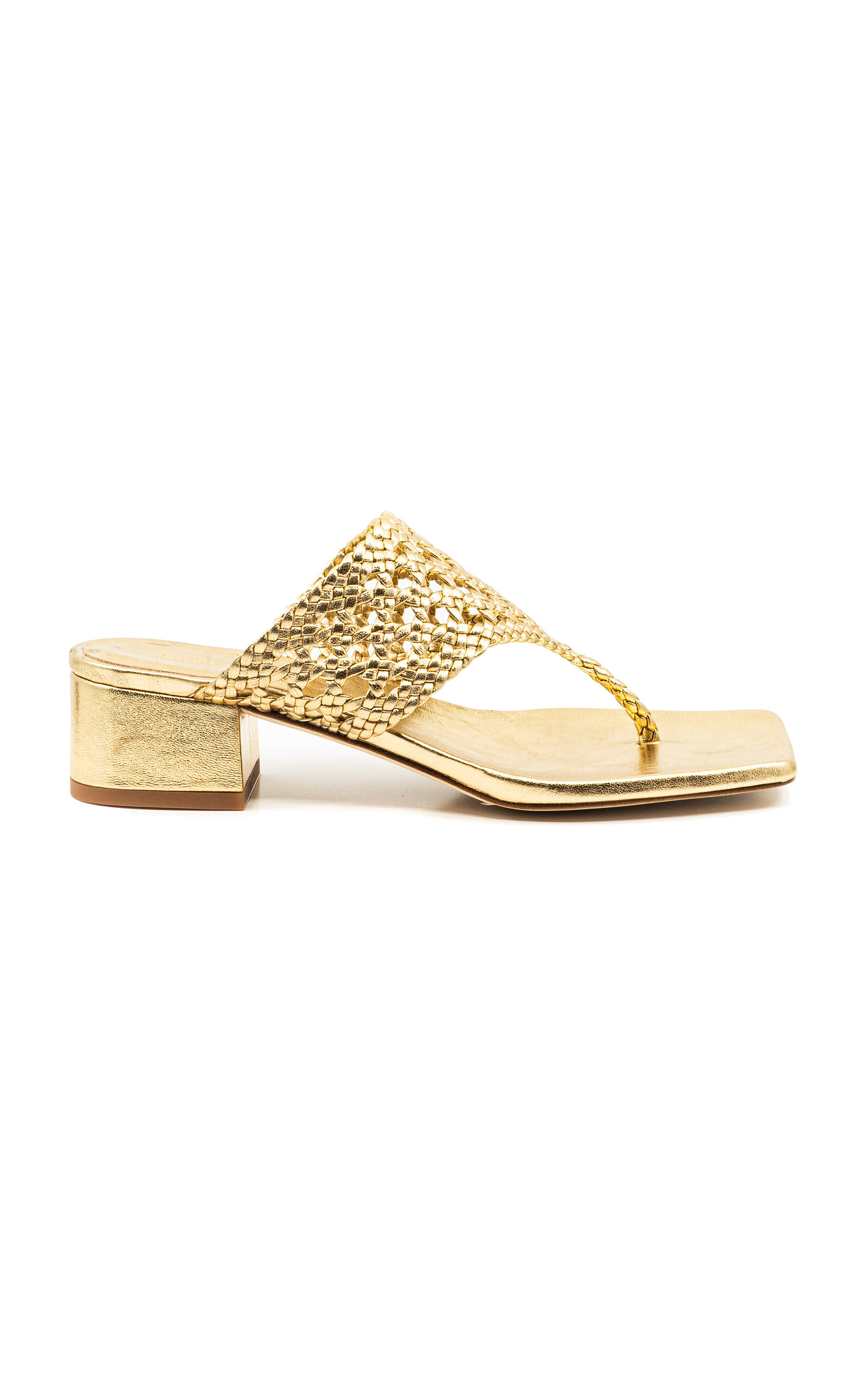 Brenda Woven Leather Sandals