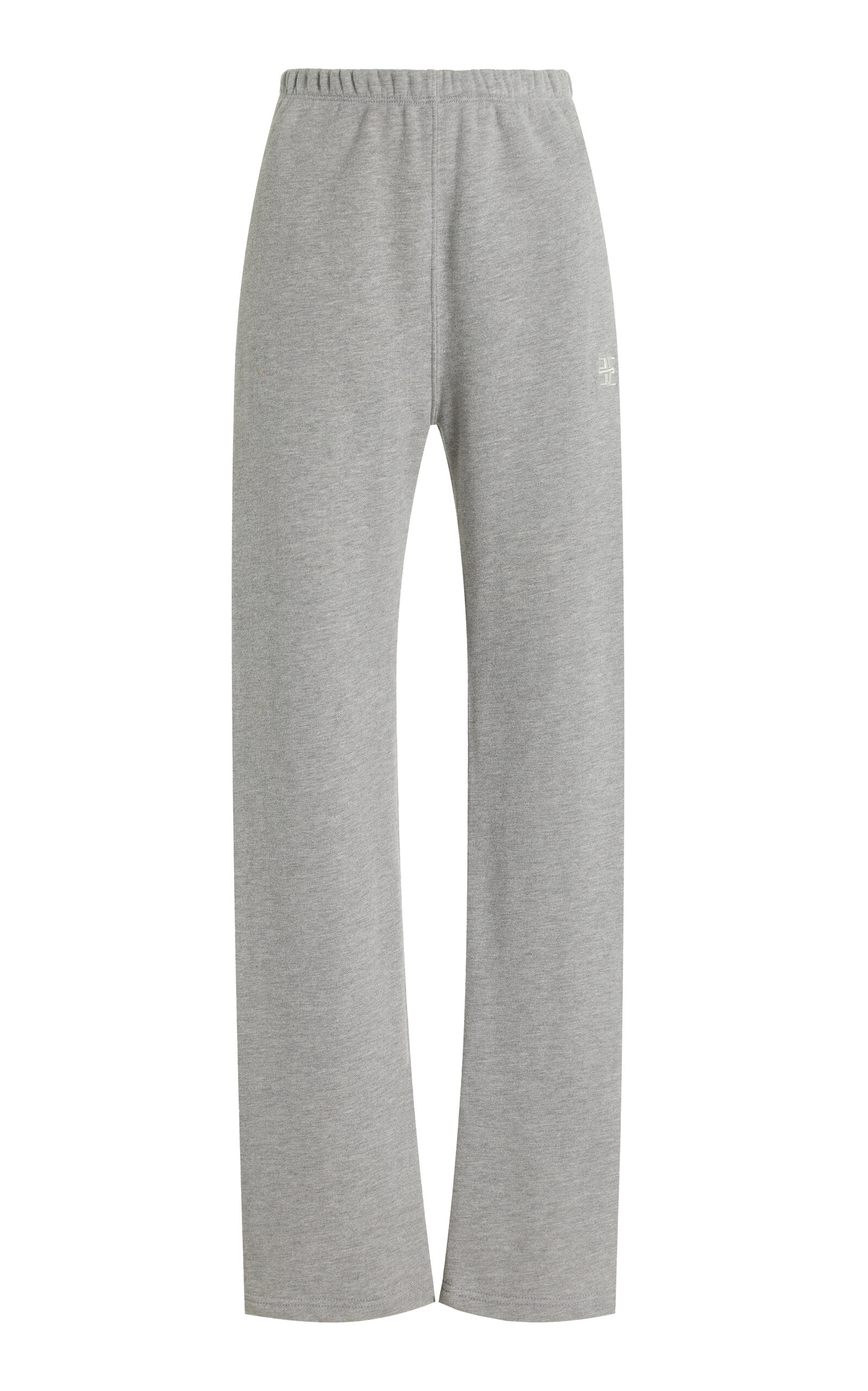 Cotton-Modal Terry Straight-Leg Sweatpants