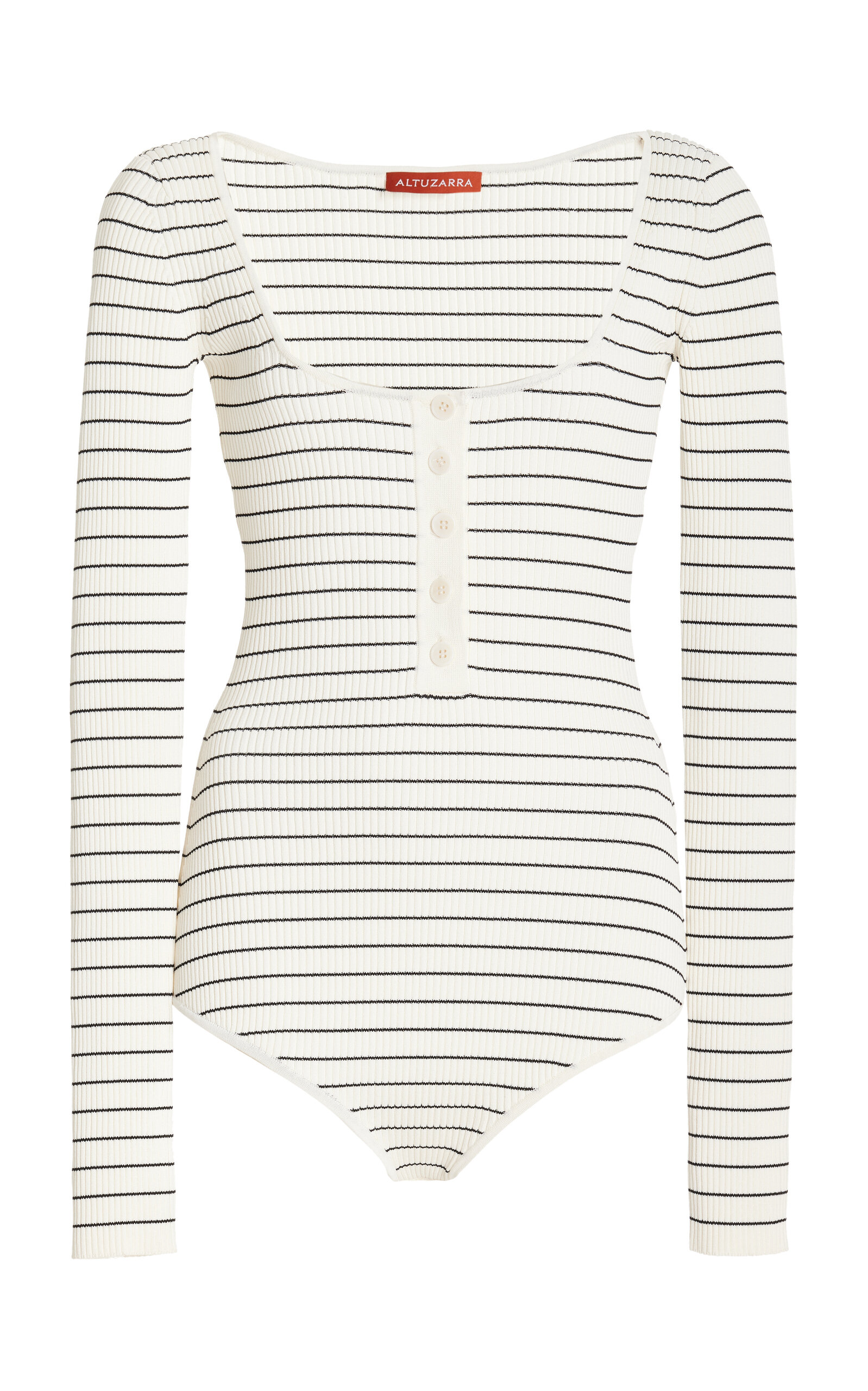 Parley Striped Knit Bodysuit