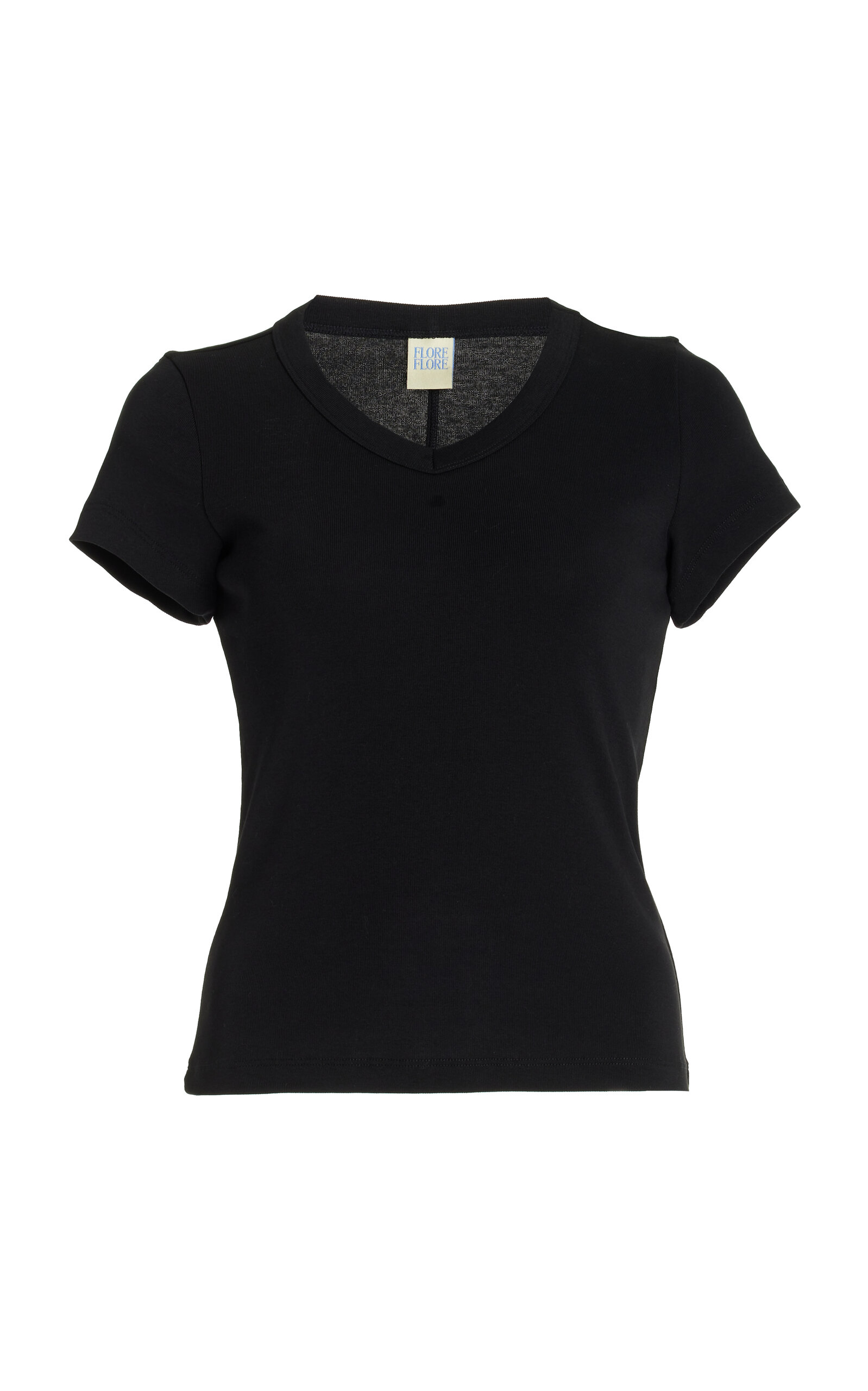 Shop Flore Flore Jill Organic Cotton Baby Tee In Black