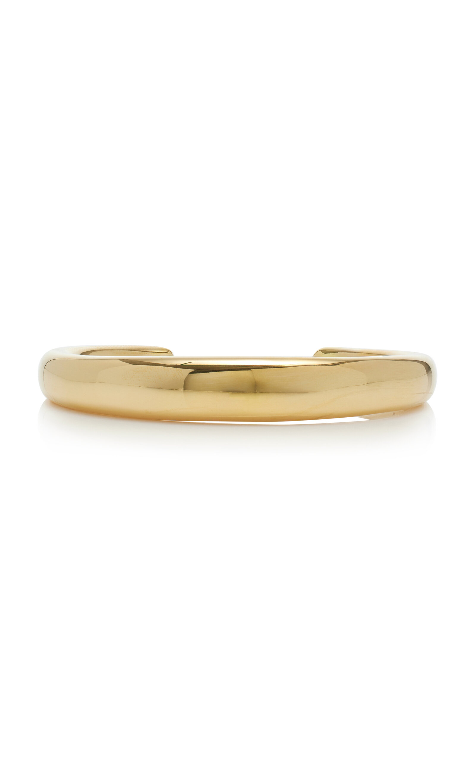 Shop Lie Studio The Amanda 18k Gold-plated Cuff