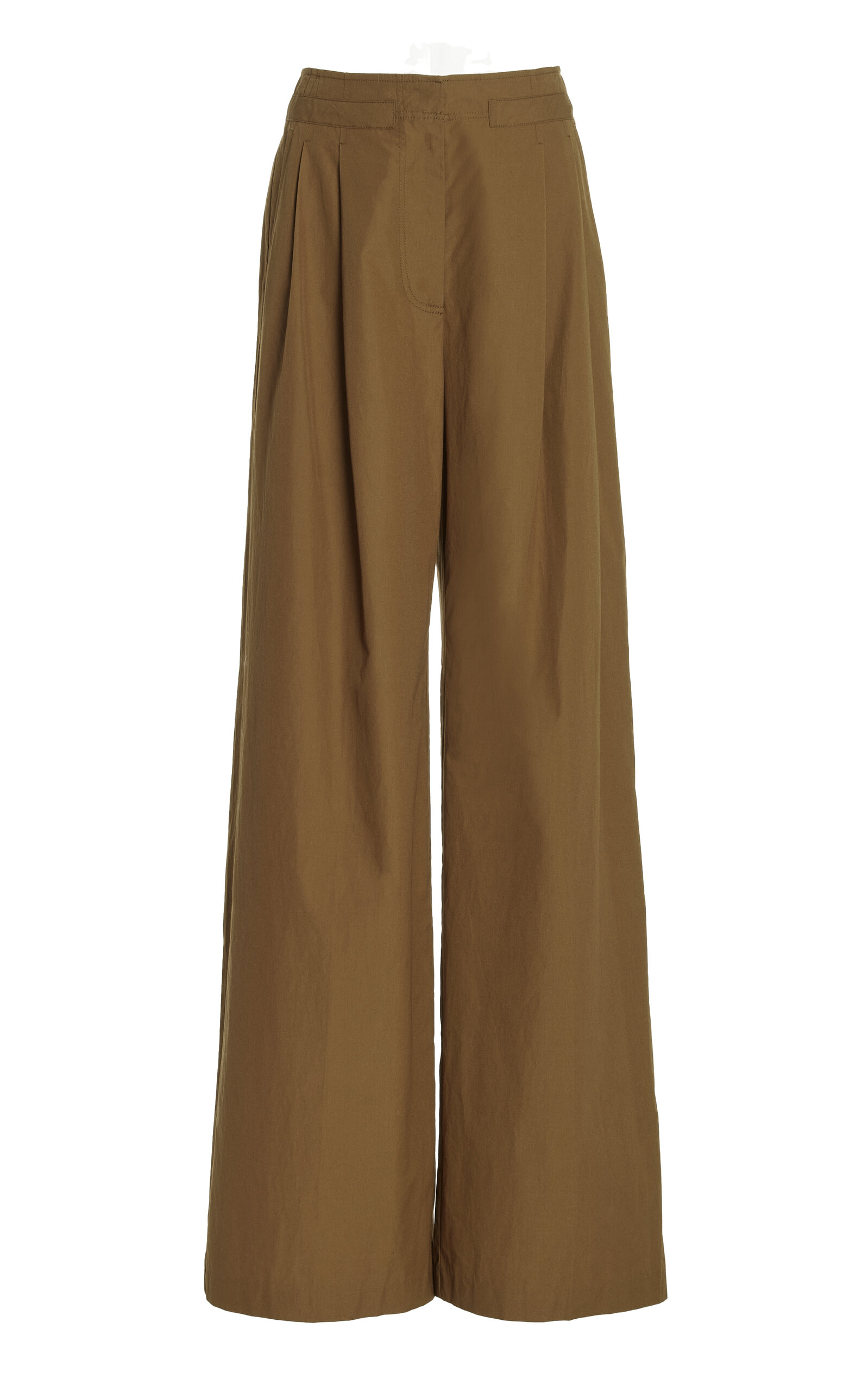 Lani Cotton Wide-Leg Pants