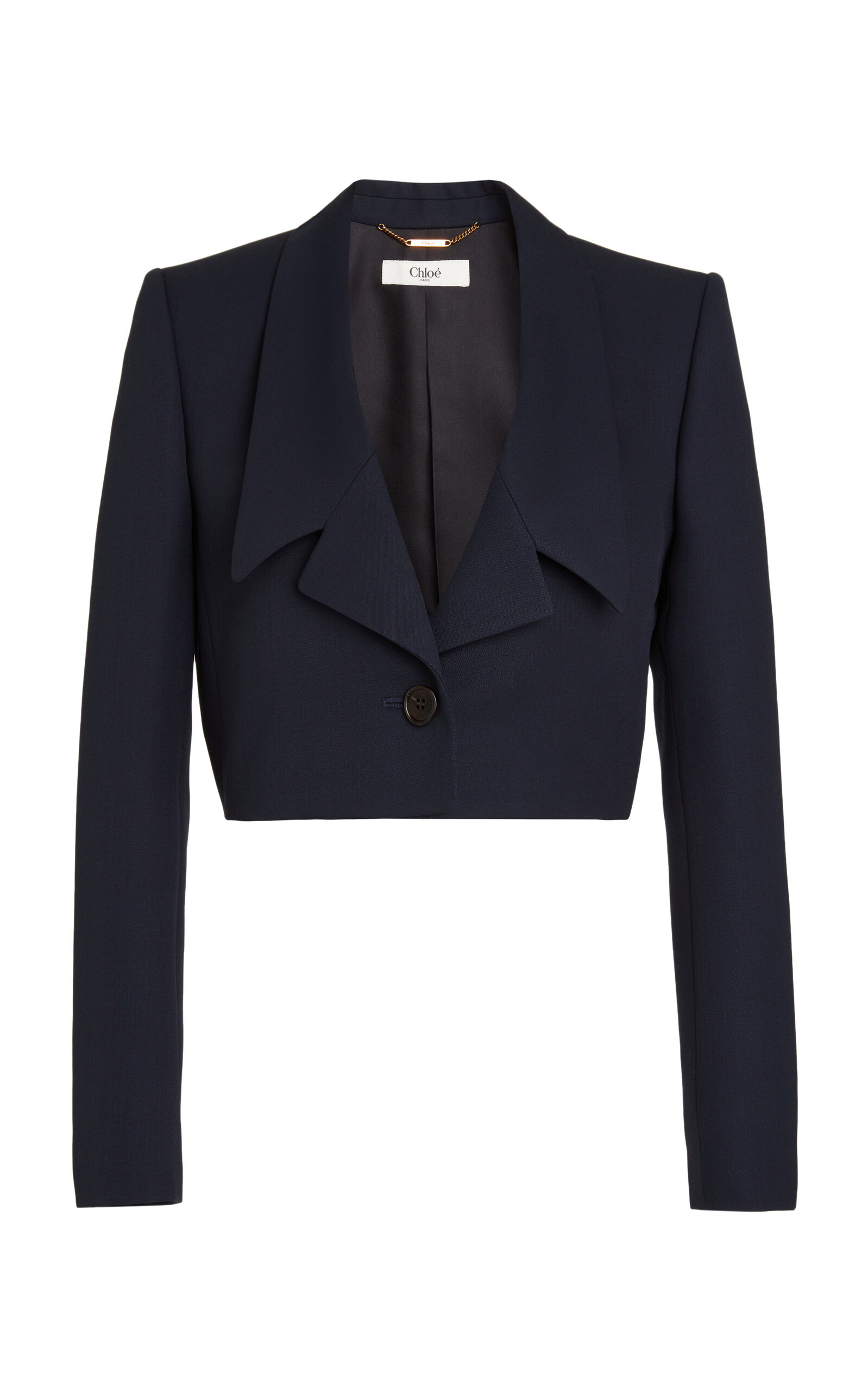 Chloé Spencer Cropped Wool Jacket
