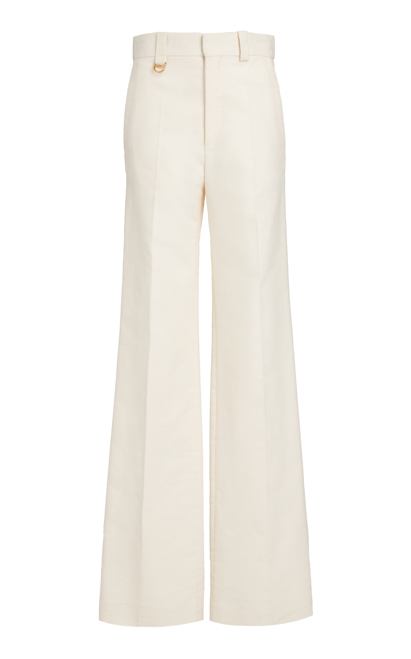 Chloé Cotton Straight-Leg Pants