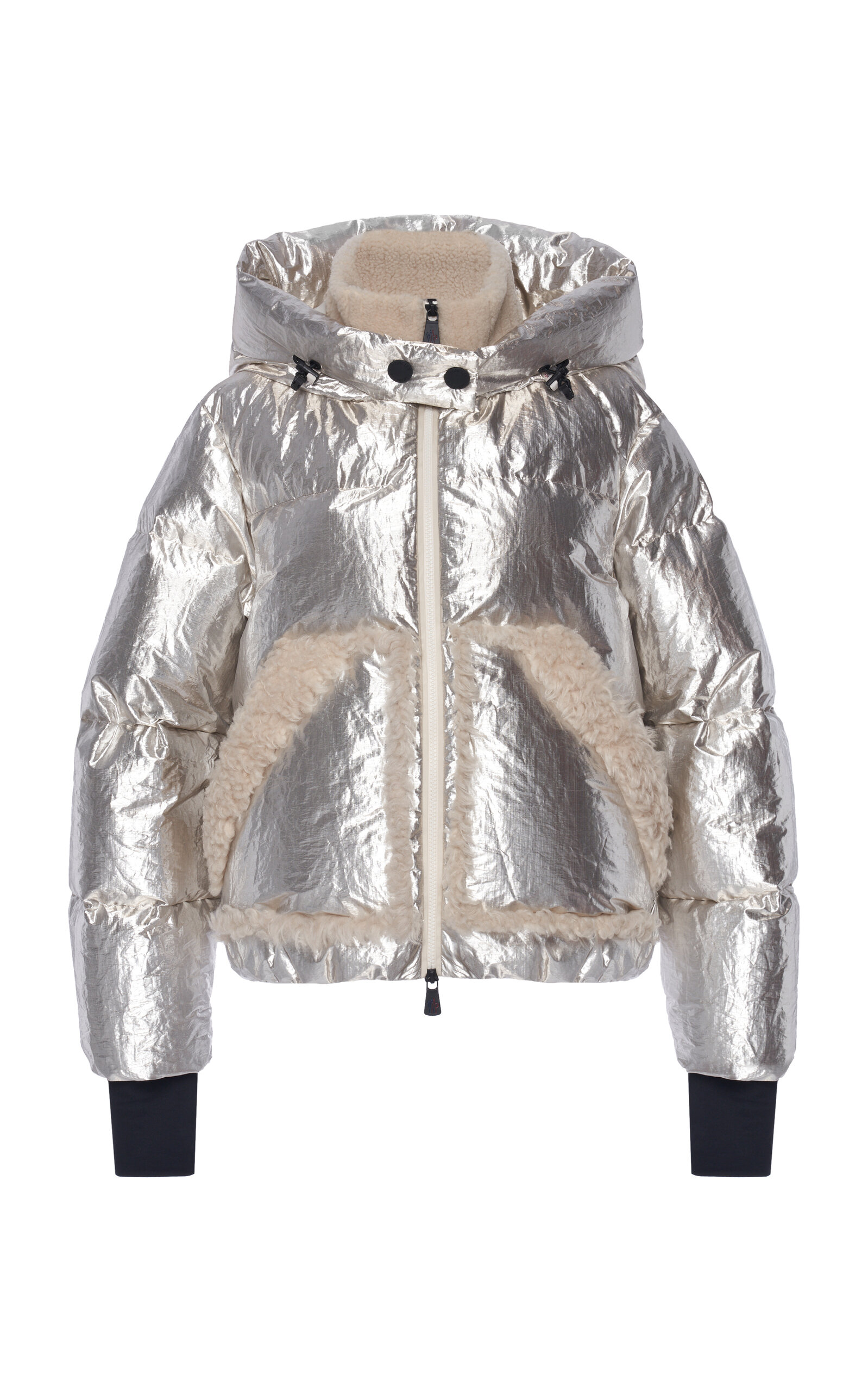 Shop Moncler Trevelin Down Jacket In Silver