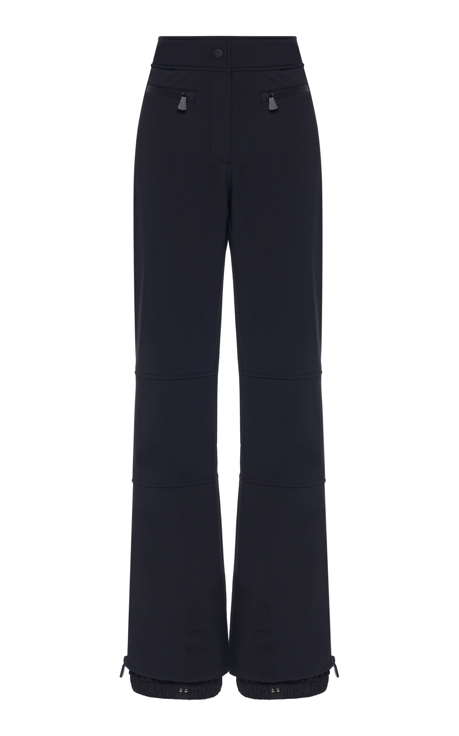 Moncler Nylon Ski Pants In Black