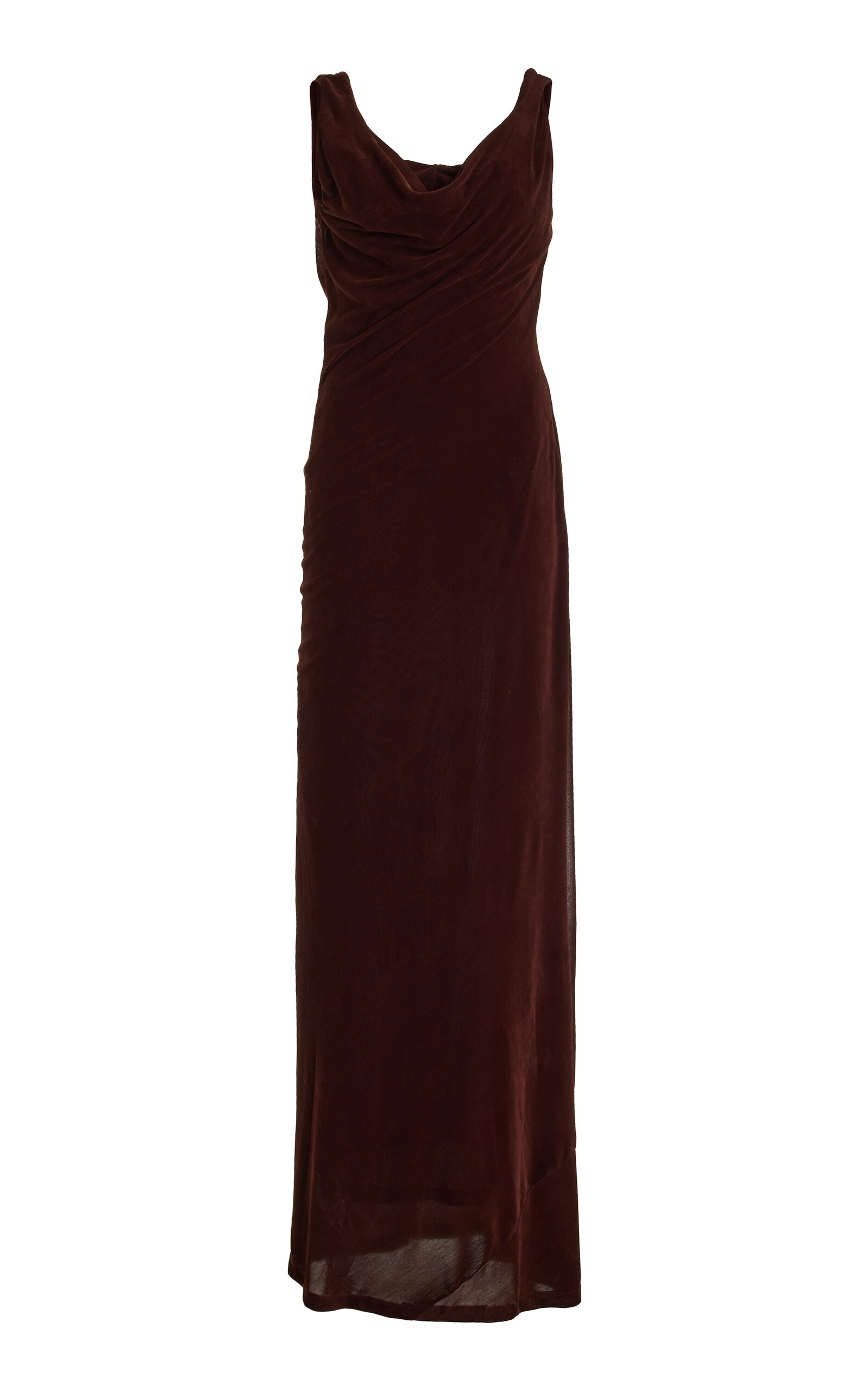 SIR EZRA DRAPED CREPE GOWN 