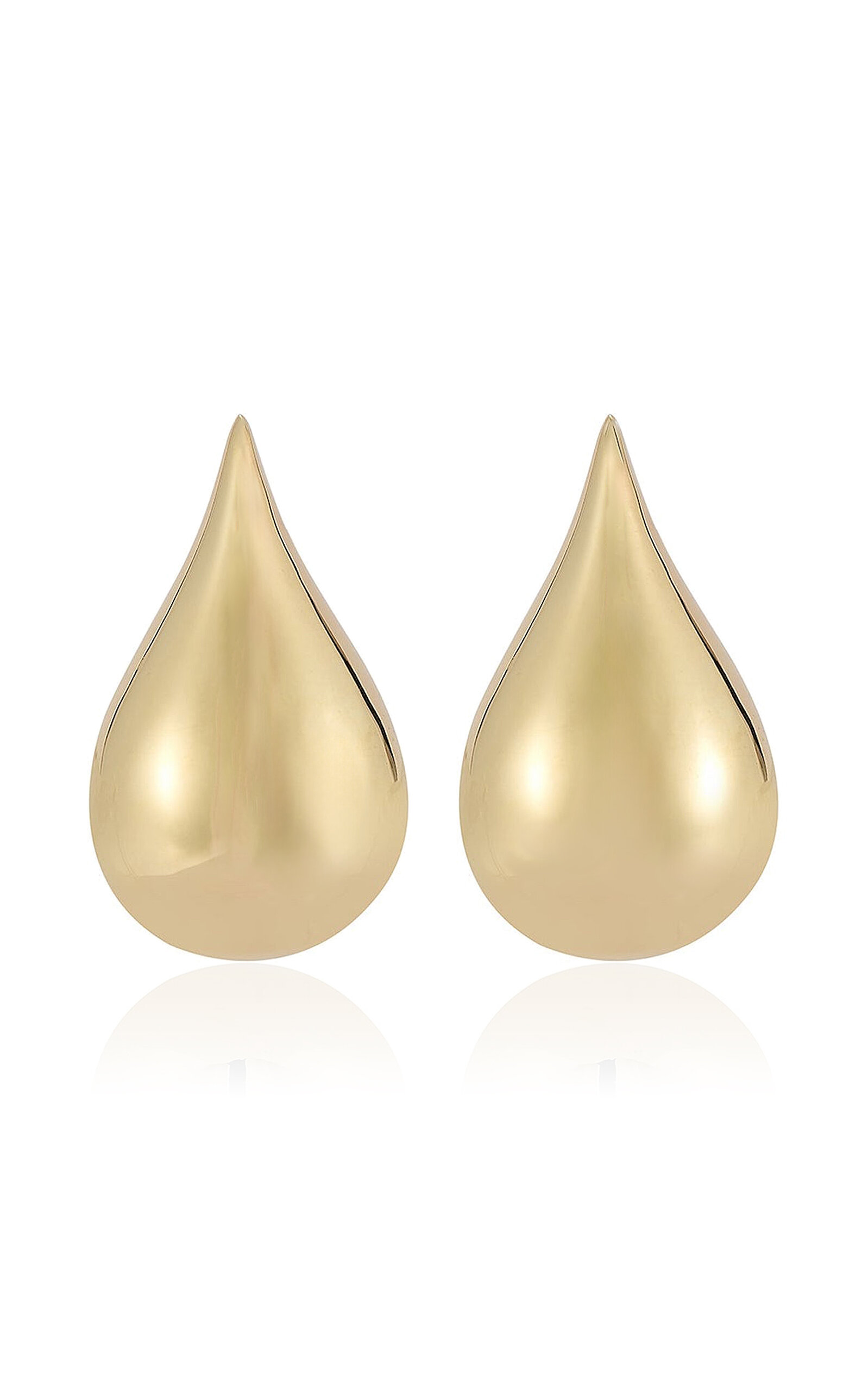 Shop Mateo Water Droplet 14k Yellow Gold Earrings