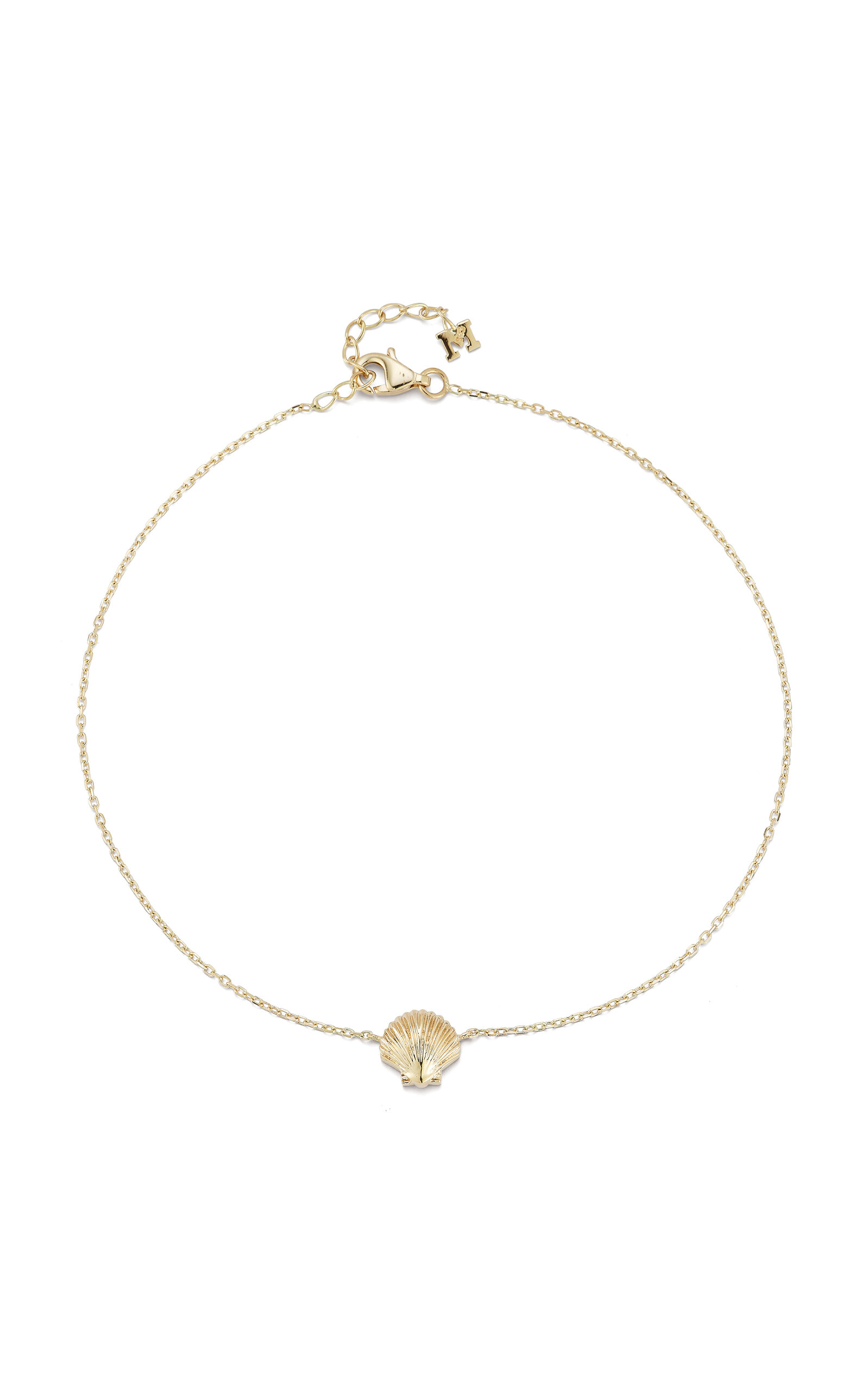 Venus 14K Yellow Gold Anklet