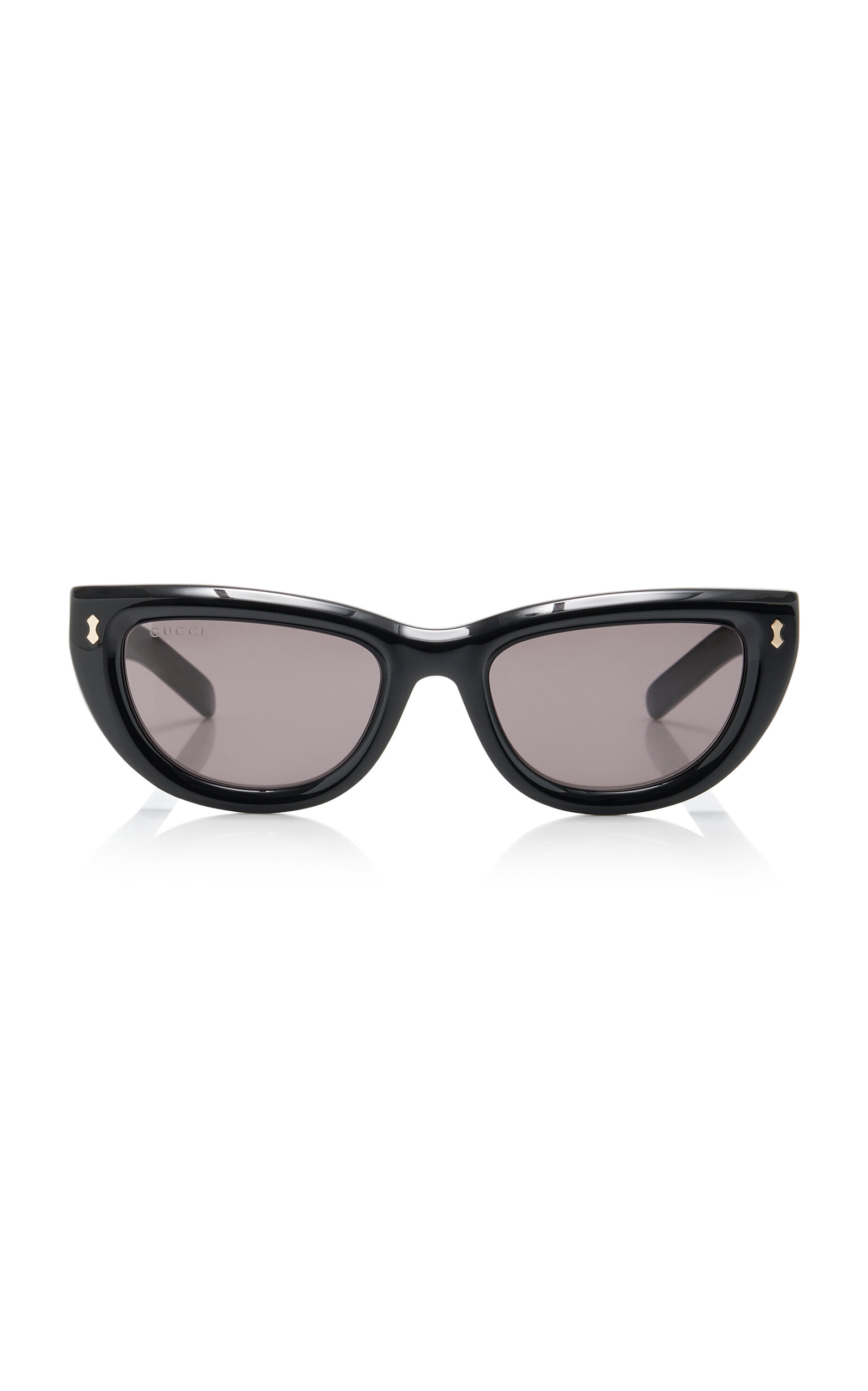 Gucci Cat-eye Acetate Sunglasses In Black