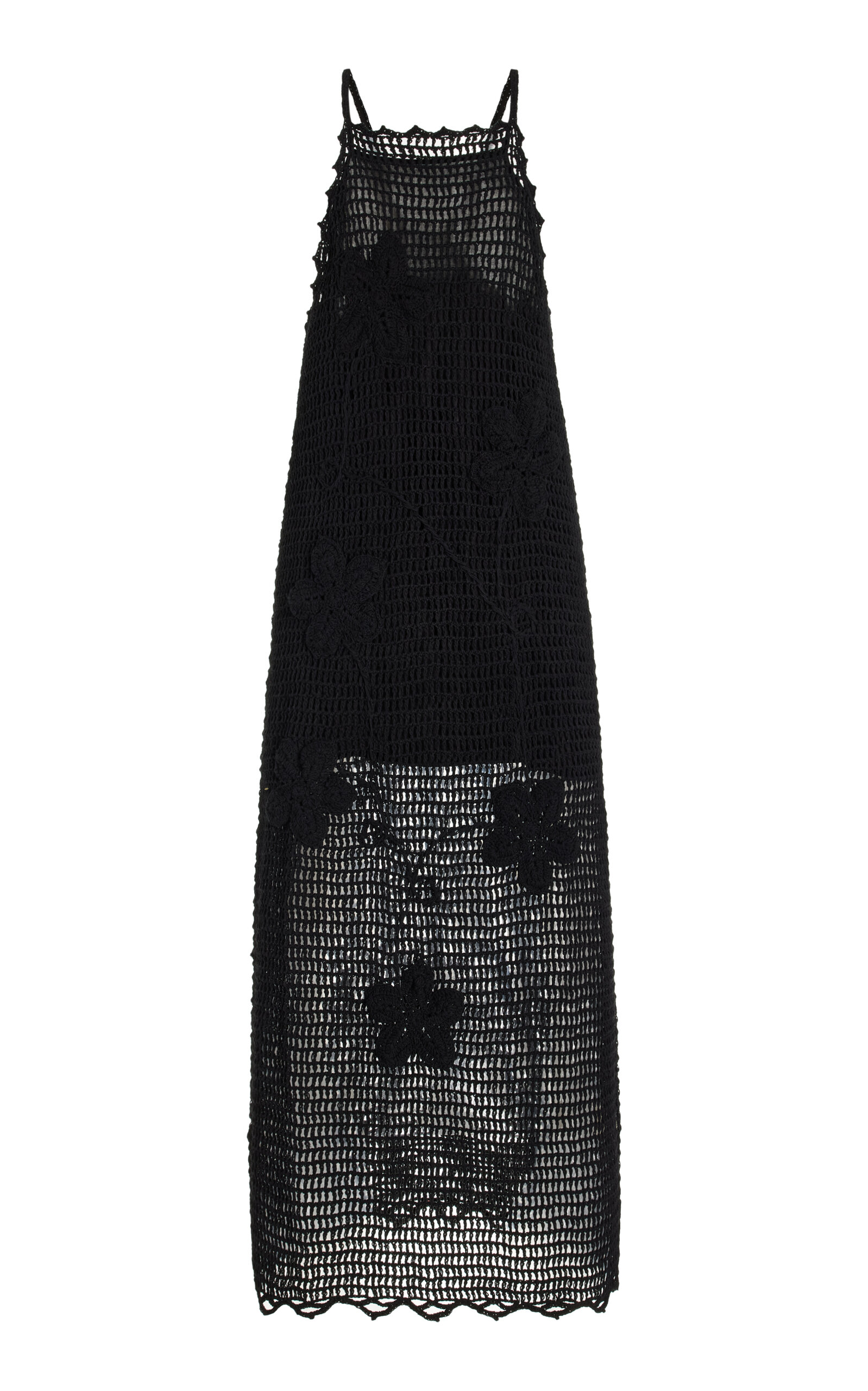 Esclusive Adelaide Crocheted Cotton Maxi Dress