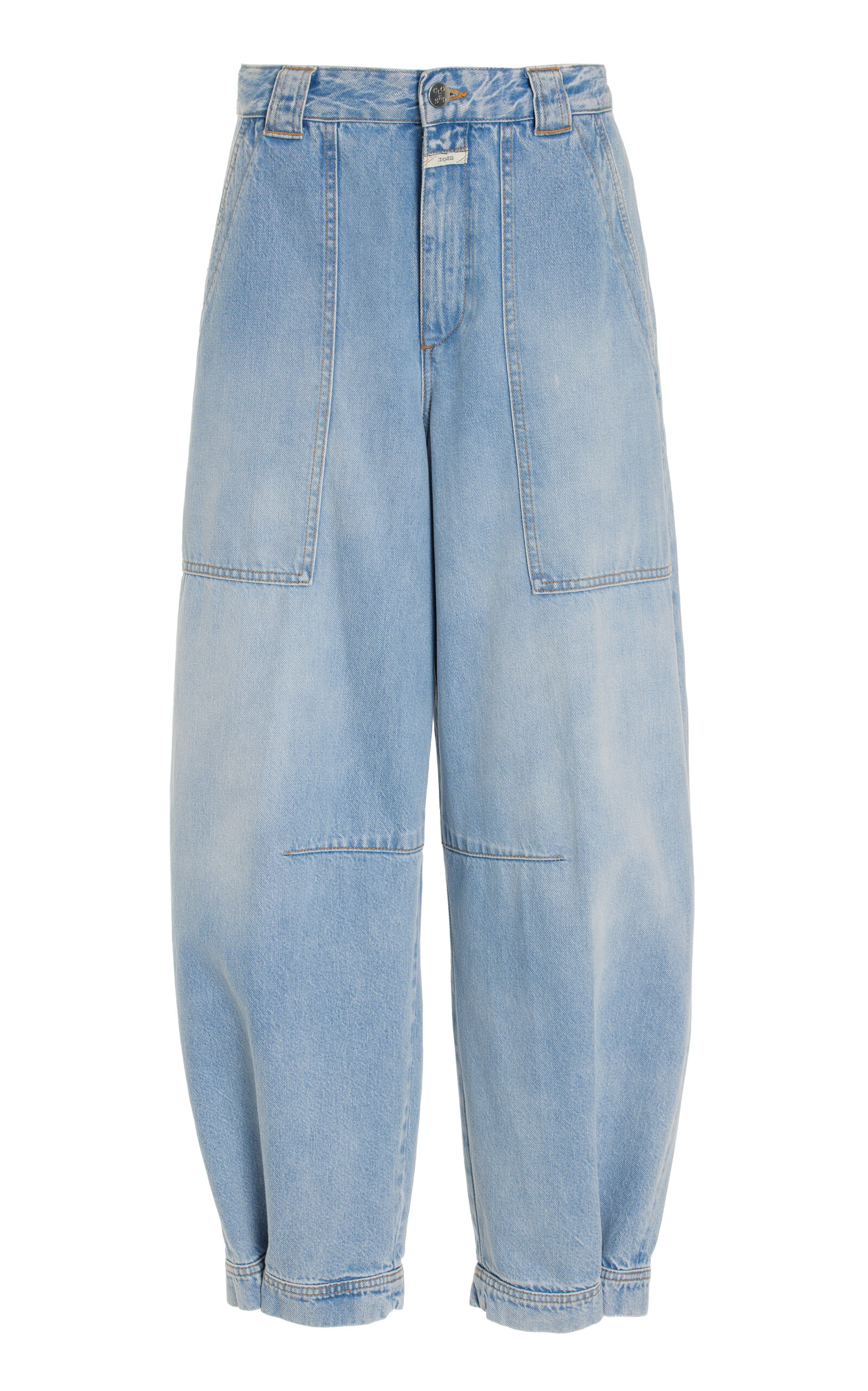 Rhannon Rigid High-Rise Tapered Jeans