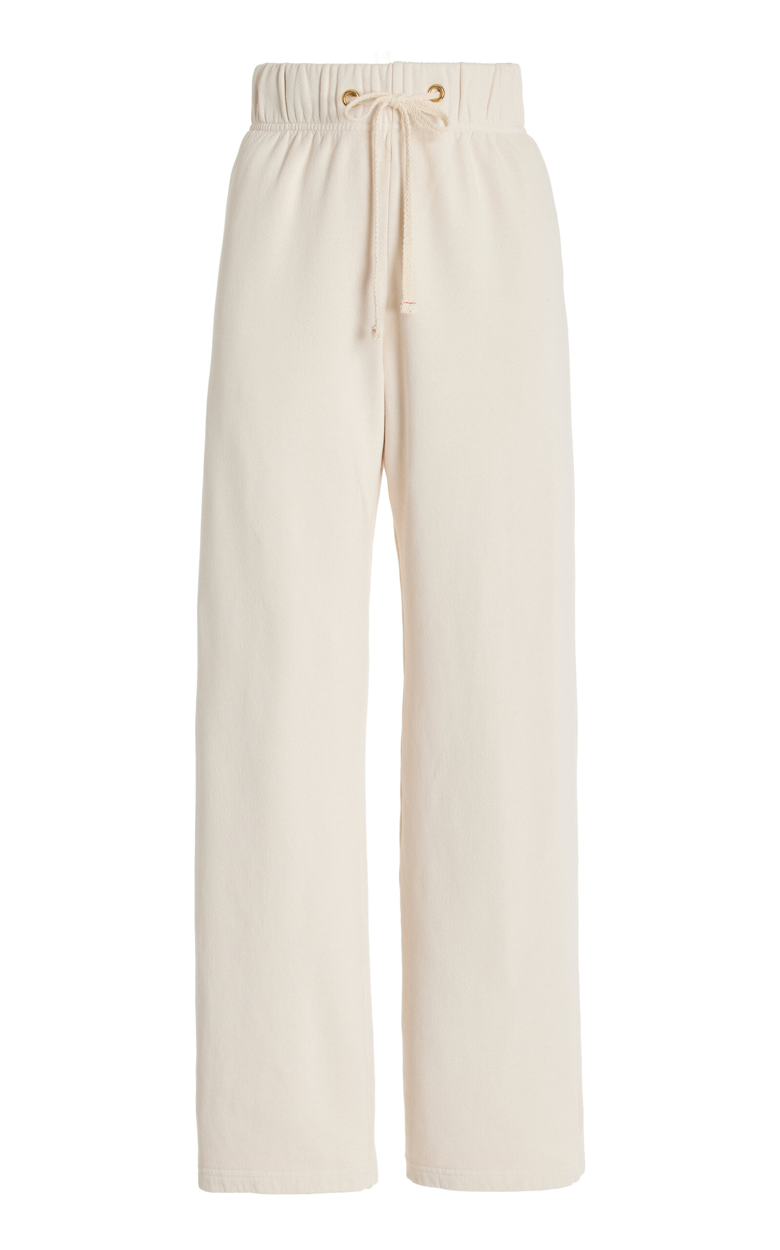 Shop Les Tien Eazy Cotton Pants In Ivory