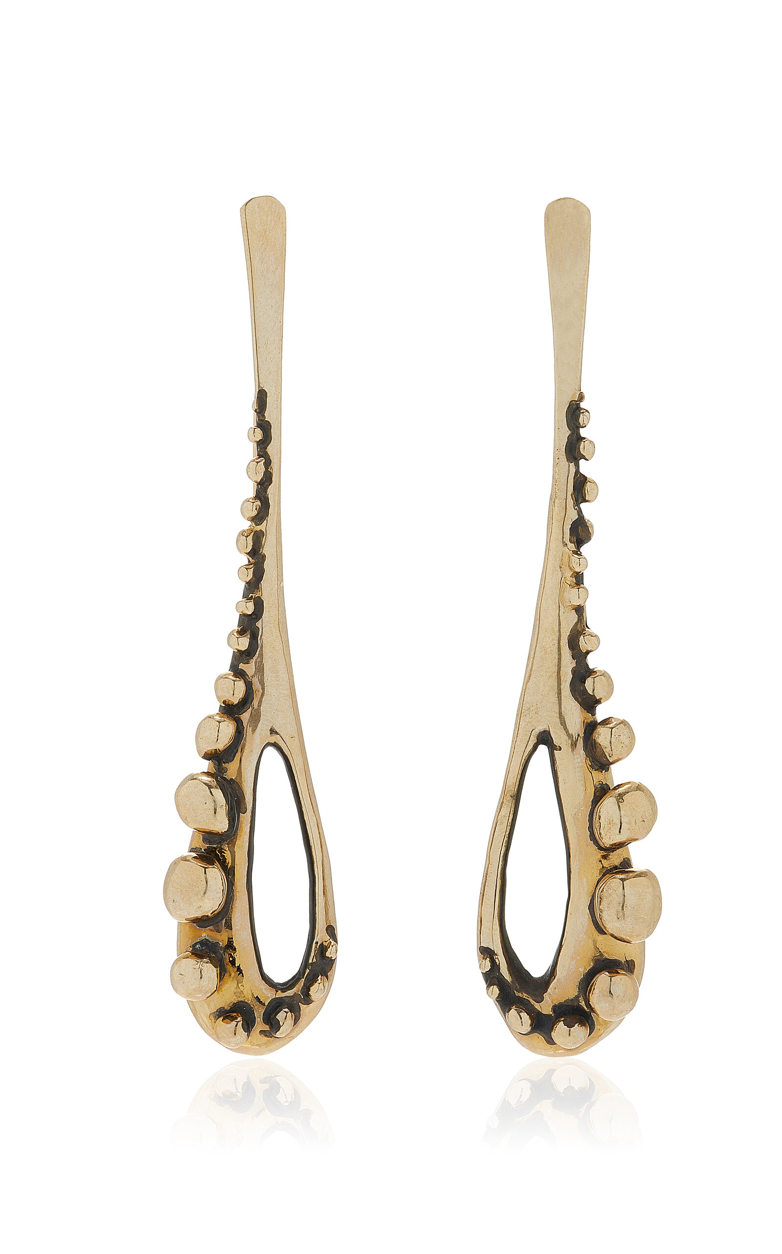 Organic Spora Drop Earring