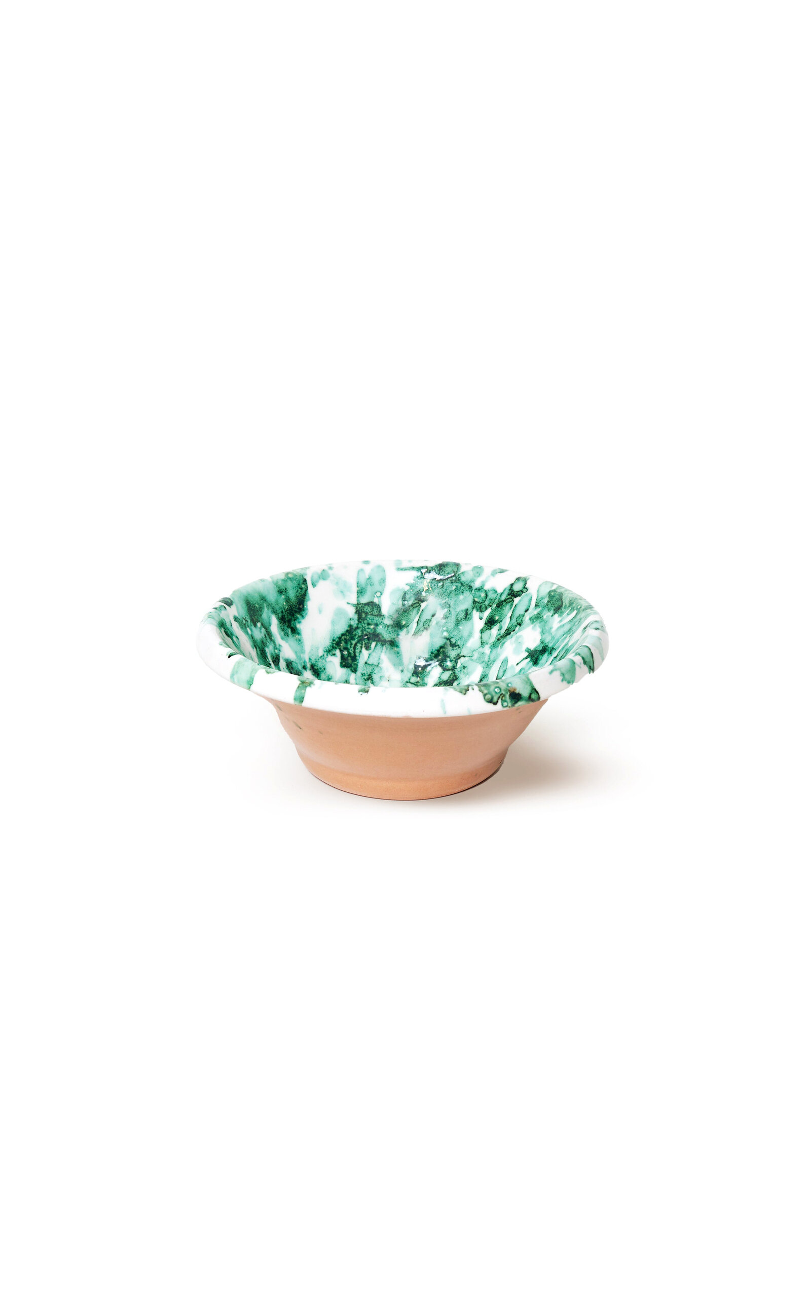 Shop Il Buco Vita Montegranaro Small Splatterware Mixing Bowl In Green