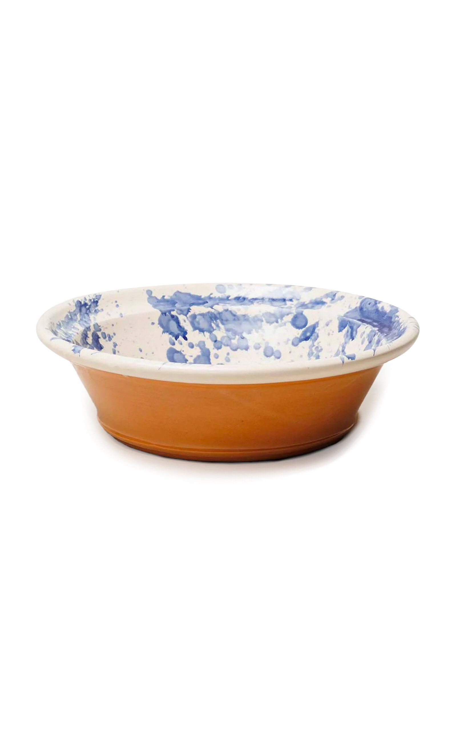 Shop Il Buco Vita Montegranaro Extra Large Splatterware Serving Dish In Blue